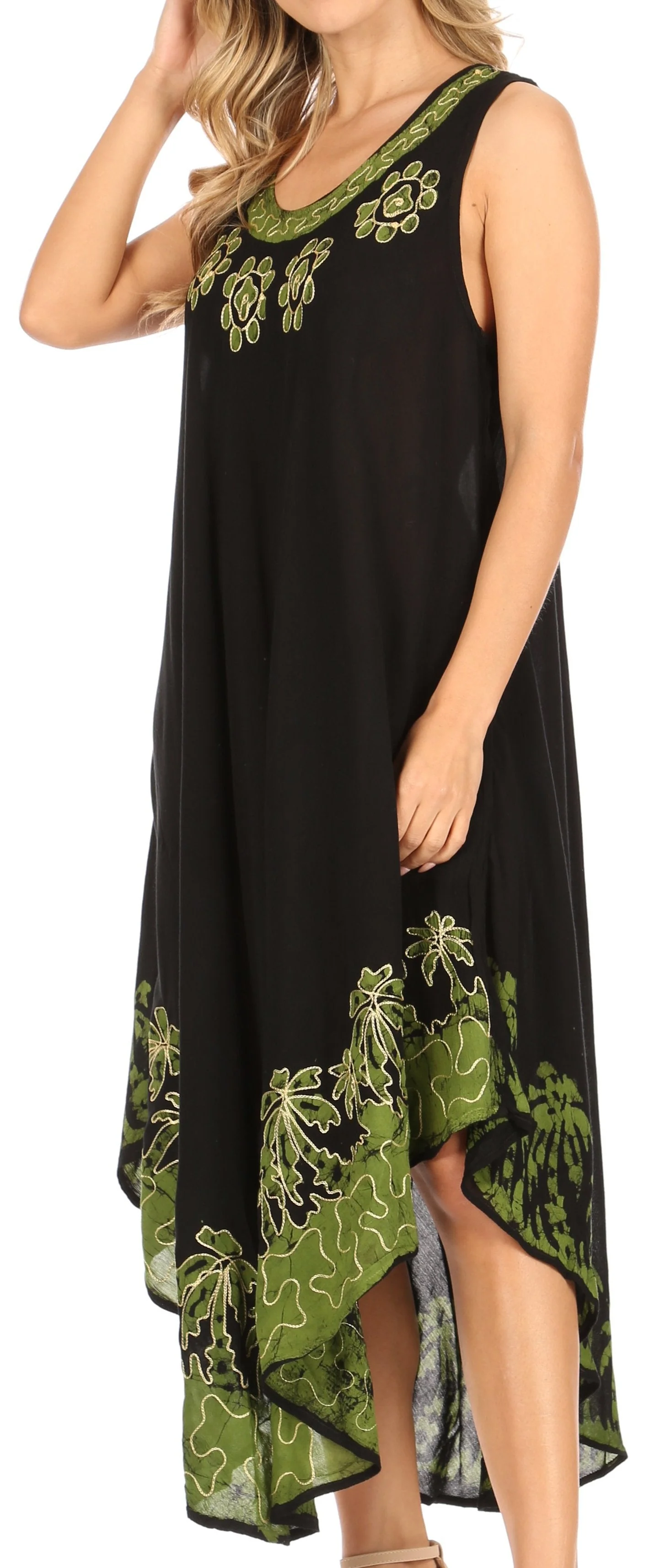 Sakkas Sundari Caftan Tank Dress / Cover Up - Image 82