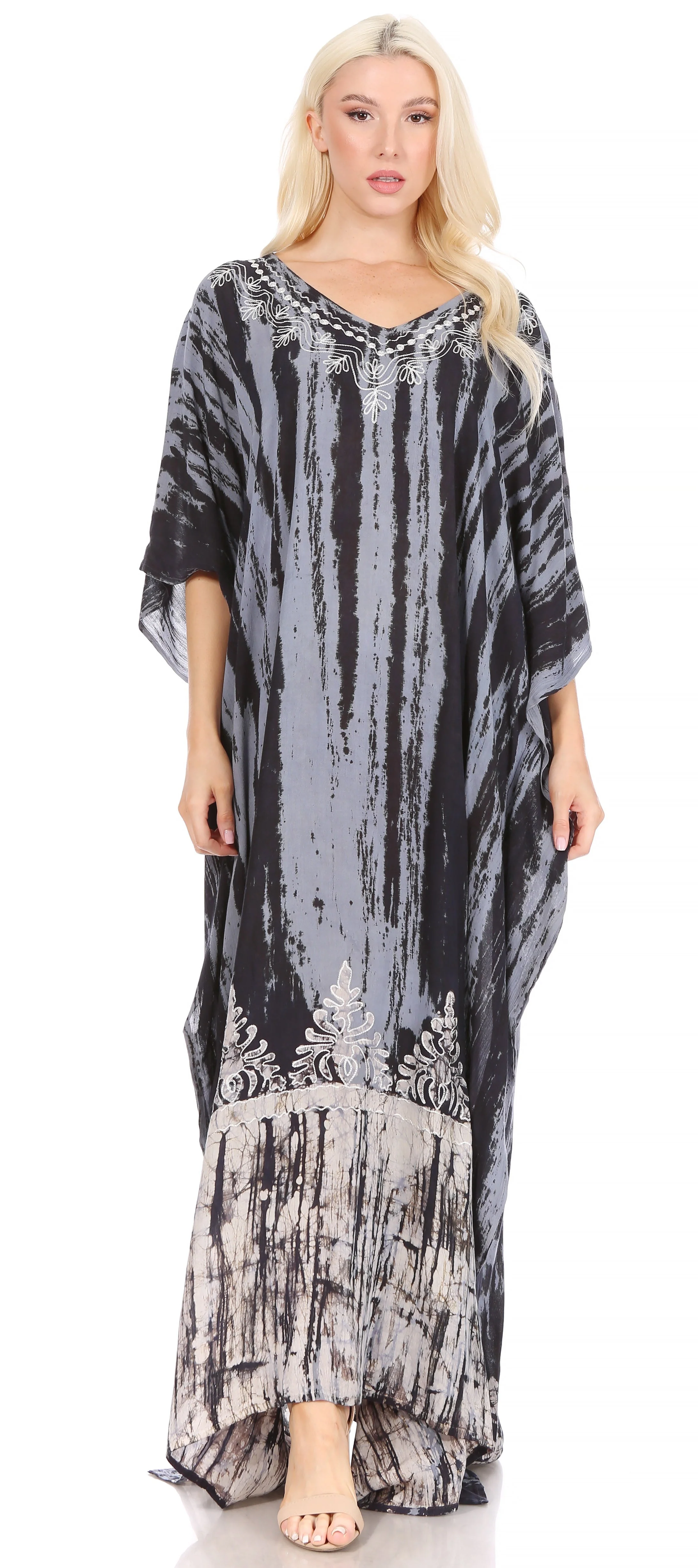 Sakkas Tacy Women's Boho Summer Maxi Dress for Casual or Lounge Wear - Image 10