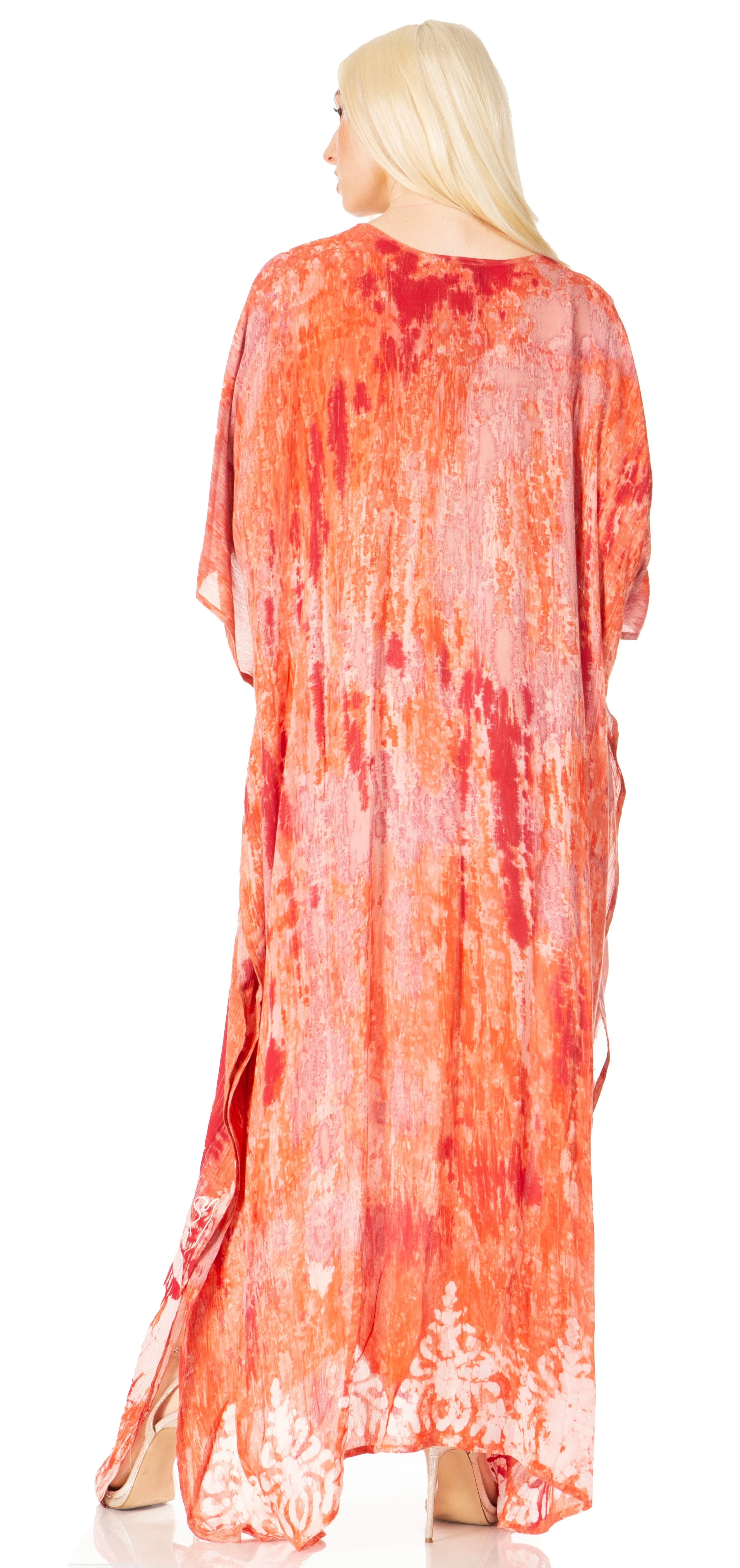 Sakkas Tacy Women's Boho Summer Maxi Dress for Casual or Lounge Wear - Image 118