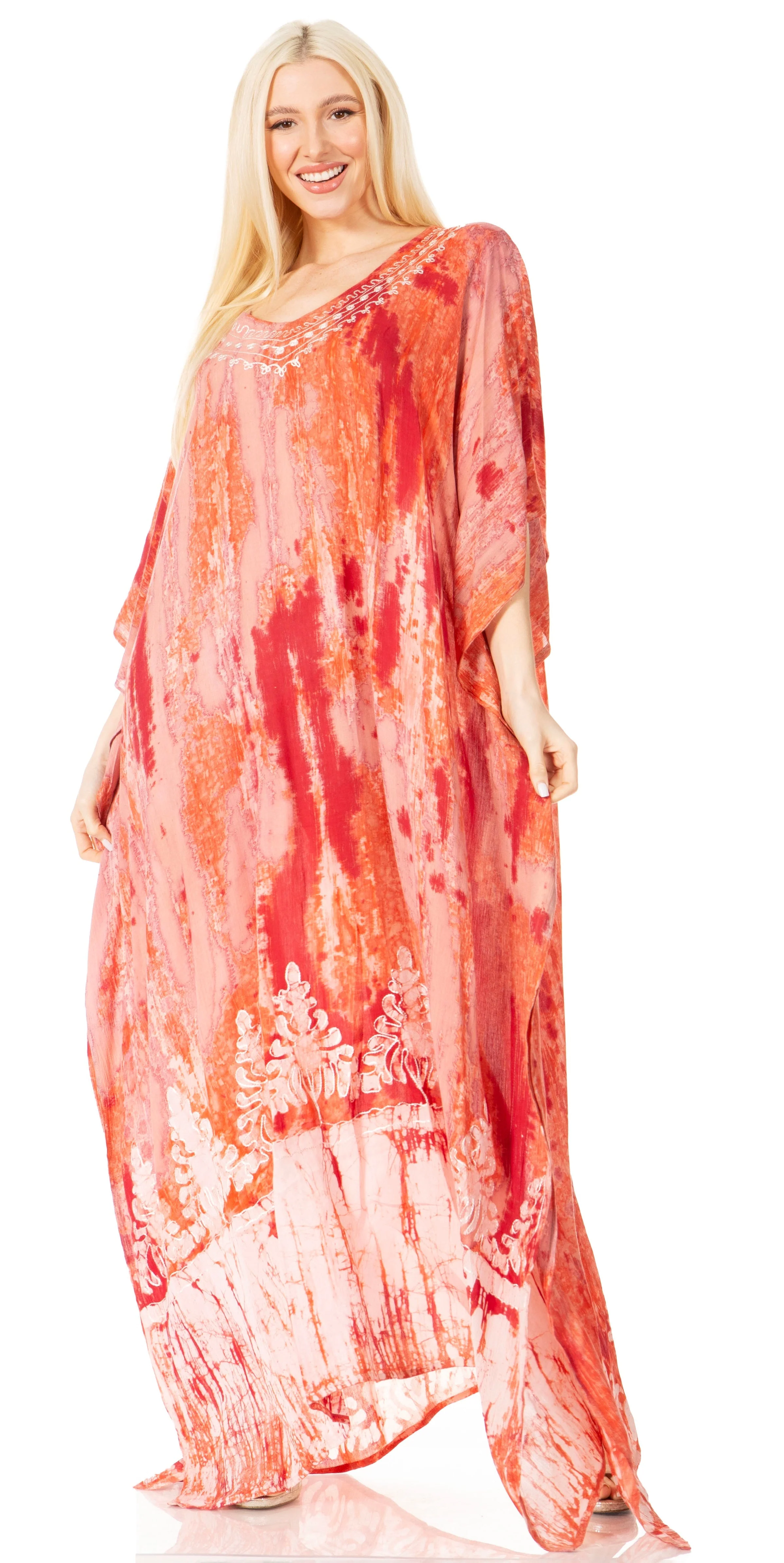 Sakkas Tacy Women's Boho Summer Maxi Dress for Casual or Lounge Wear - Image 121