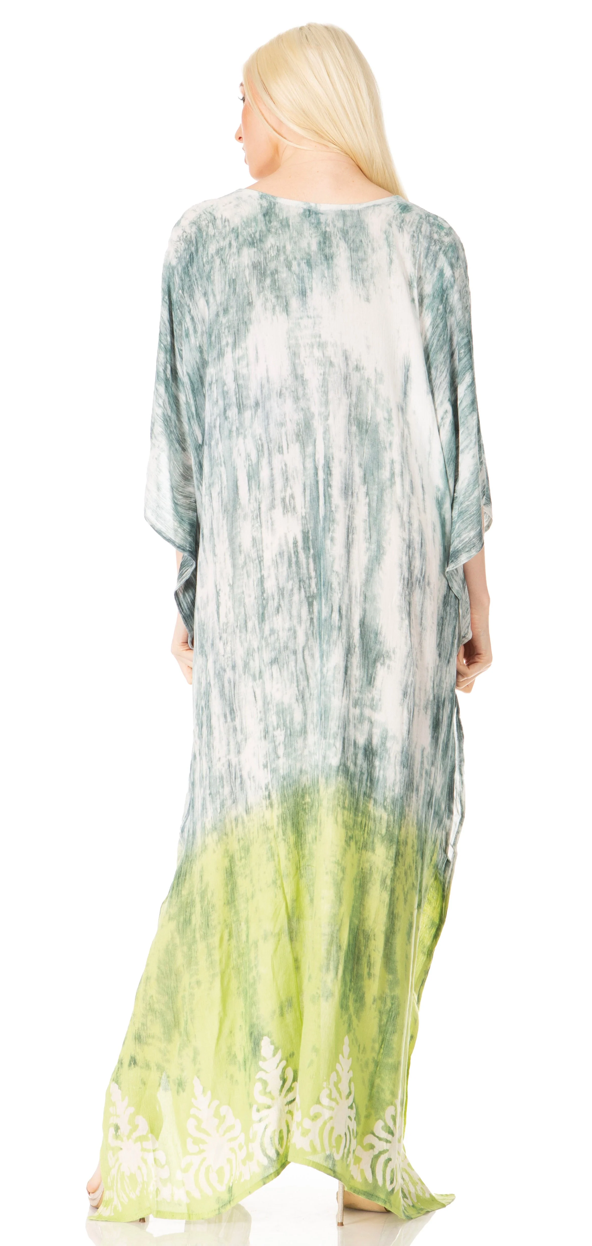 Sakkas Tacy Women's Boho Summer Maxi Dress for Casual or Lounge Wear - Image 148