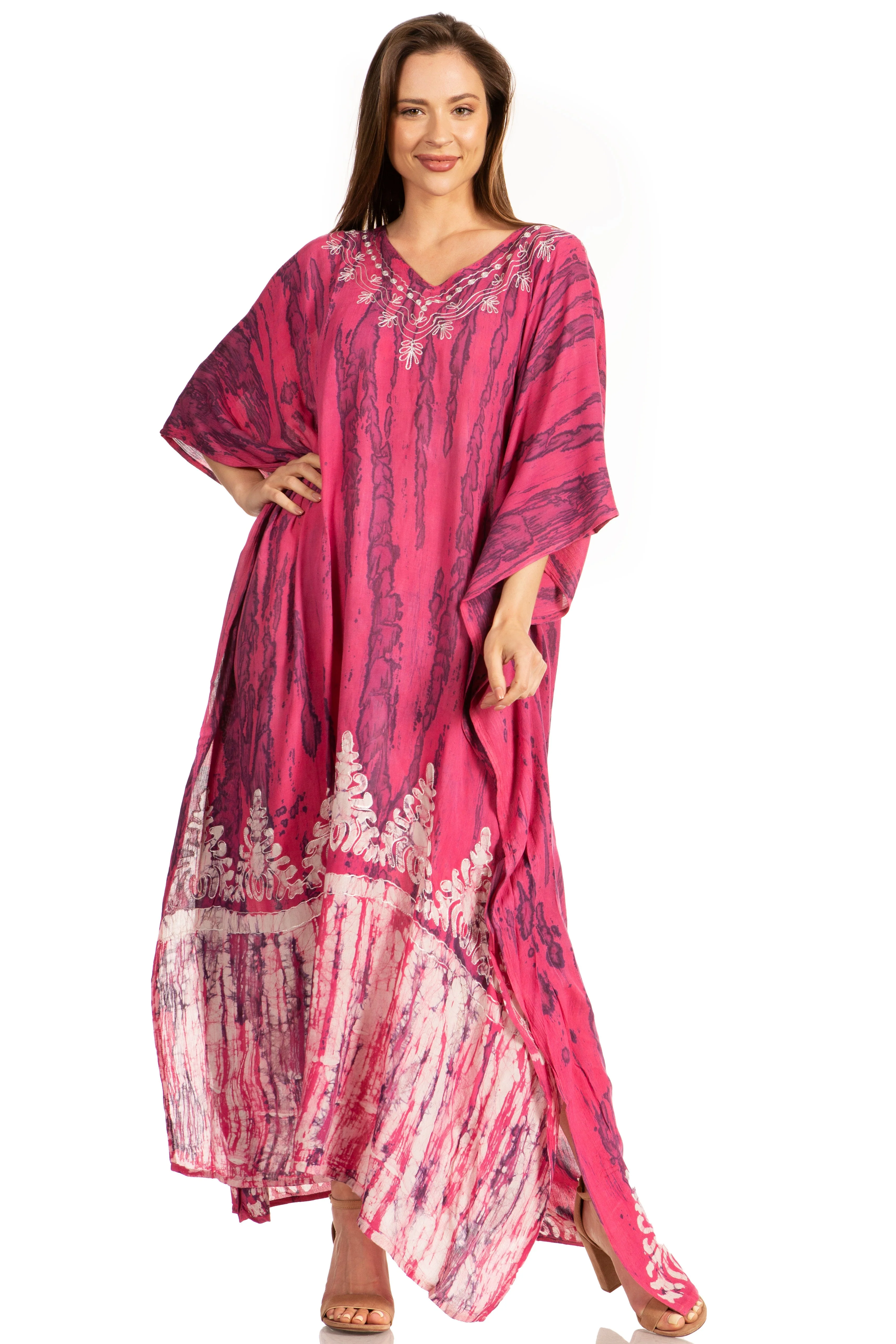 Sakkas Tacy Women's Boho Summer Maxi Dress for Casual or Lounge Wear - Image 15