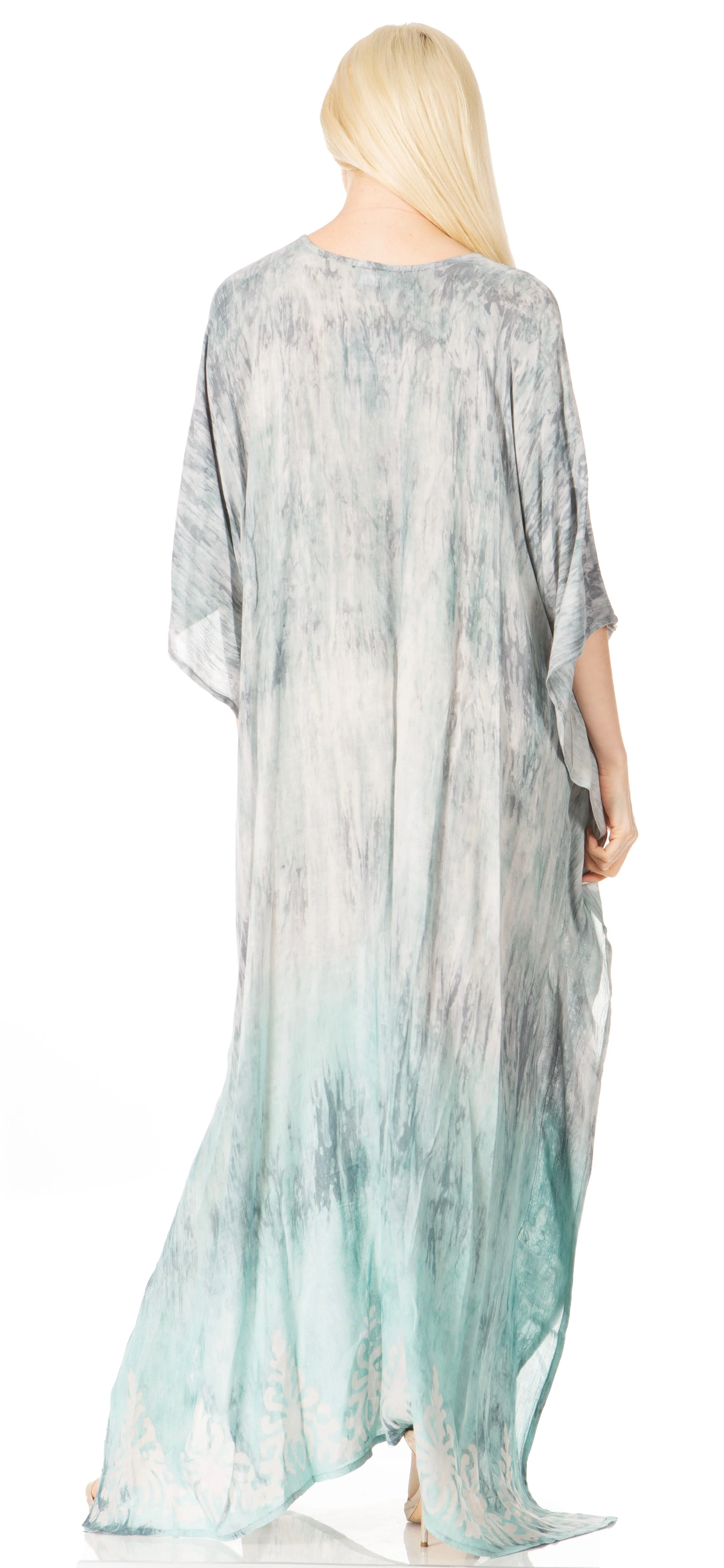Sakkas Tacy Women's Boho Summer Maxi Dress for Casual or Lounge Wear - Image 158