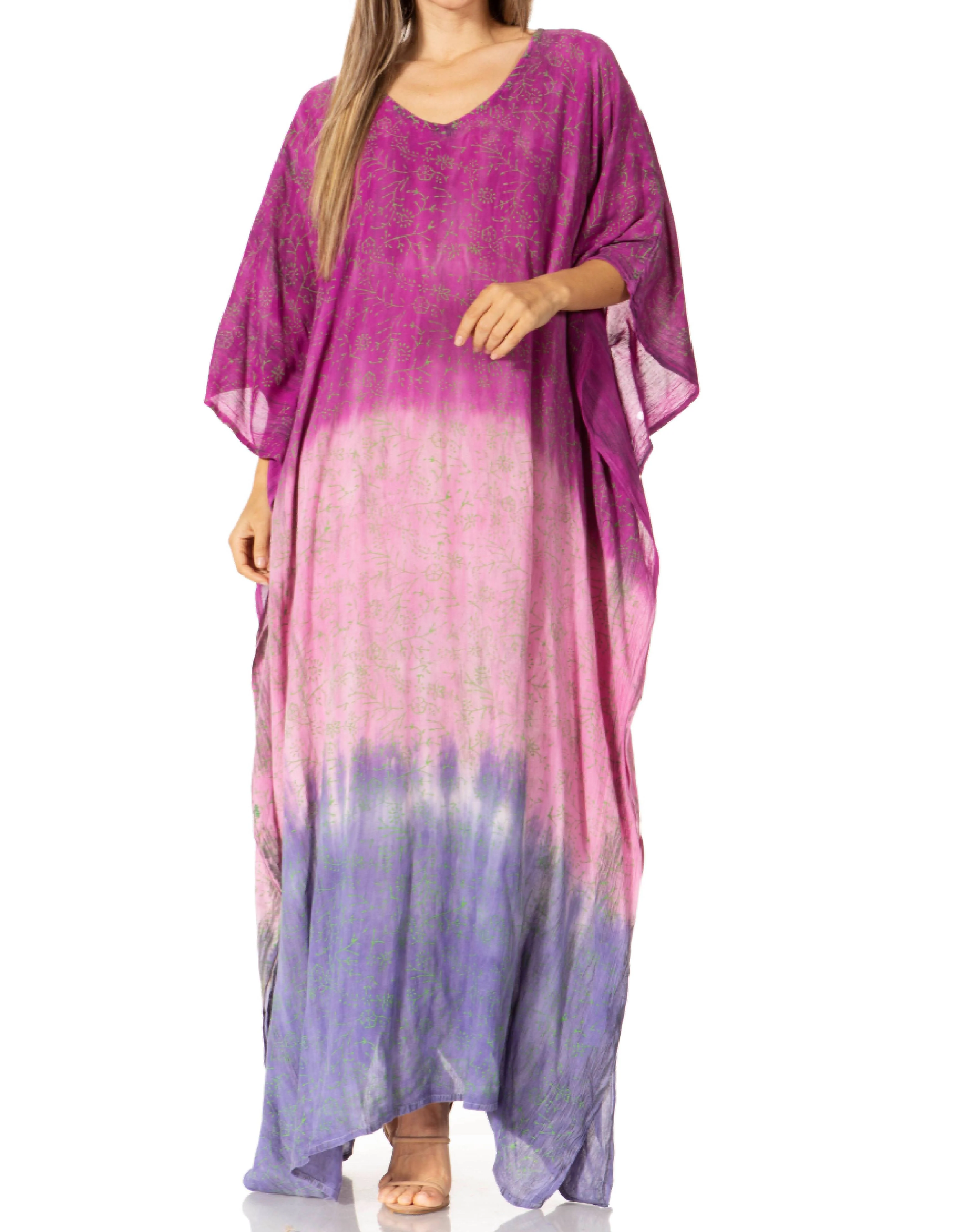 Sakkas Tacy Women's Boho Summer Maxi Dress for Casual or Lounge Wear - Image 172