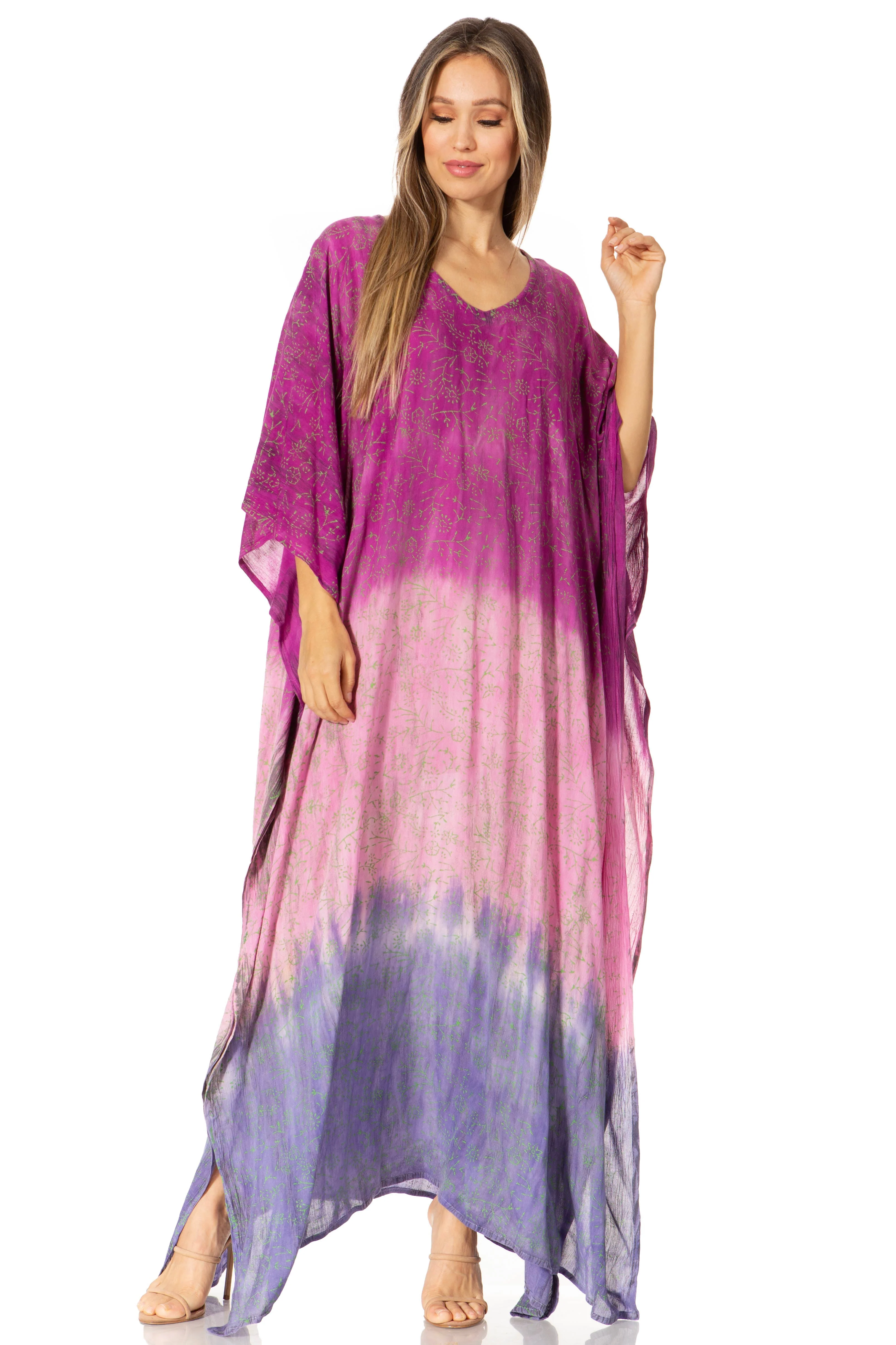 Sakkas Tacy Women's Boho Summer Maxi Dress for Casual or Lounge Wear - Image 176
