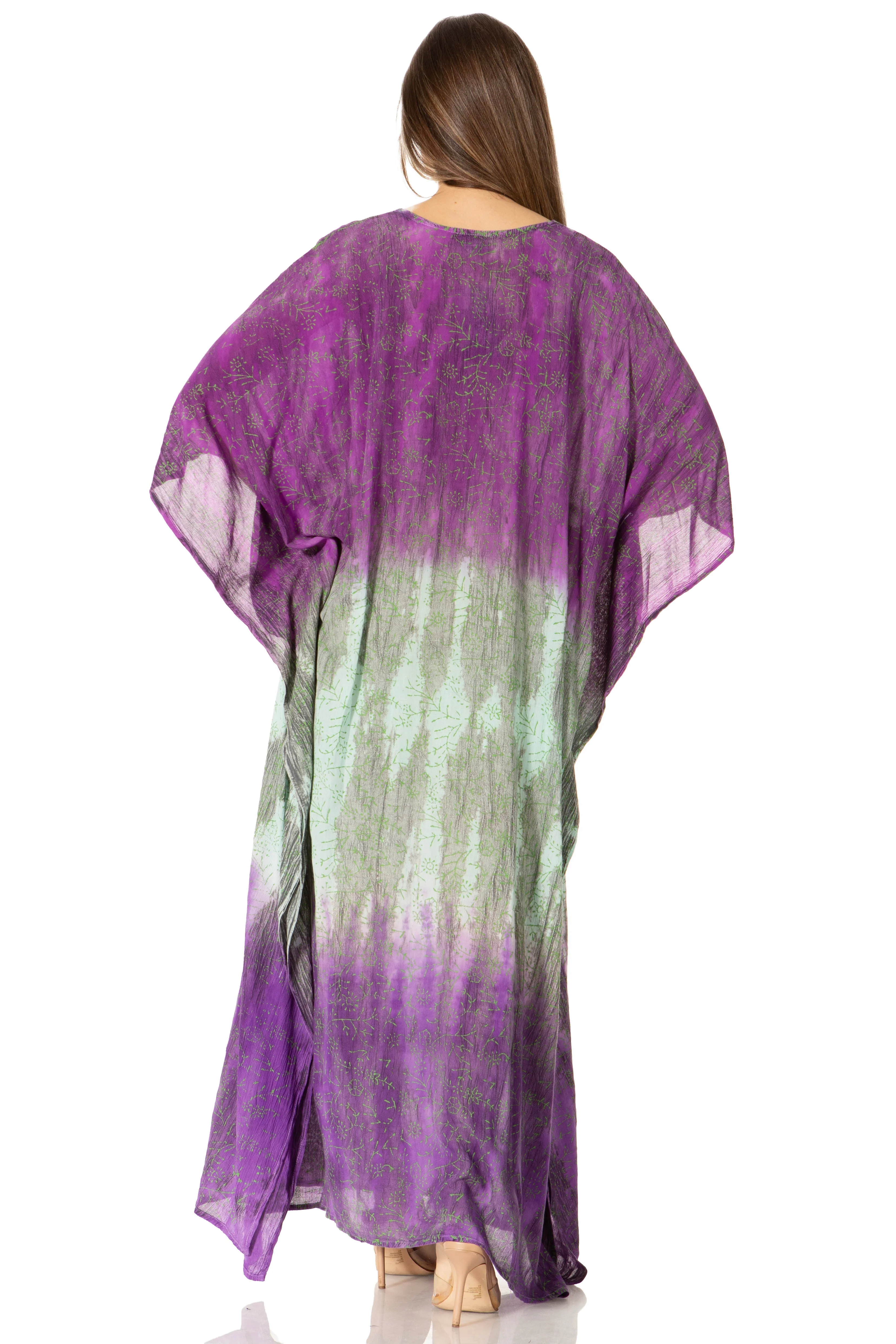 Sakkas Tacy Women's Boho Summer Maxi Dress for Casual or Lounge Wear - Image 183