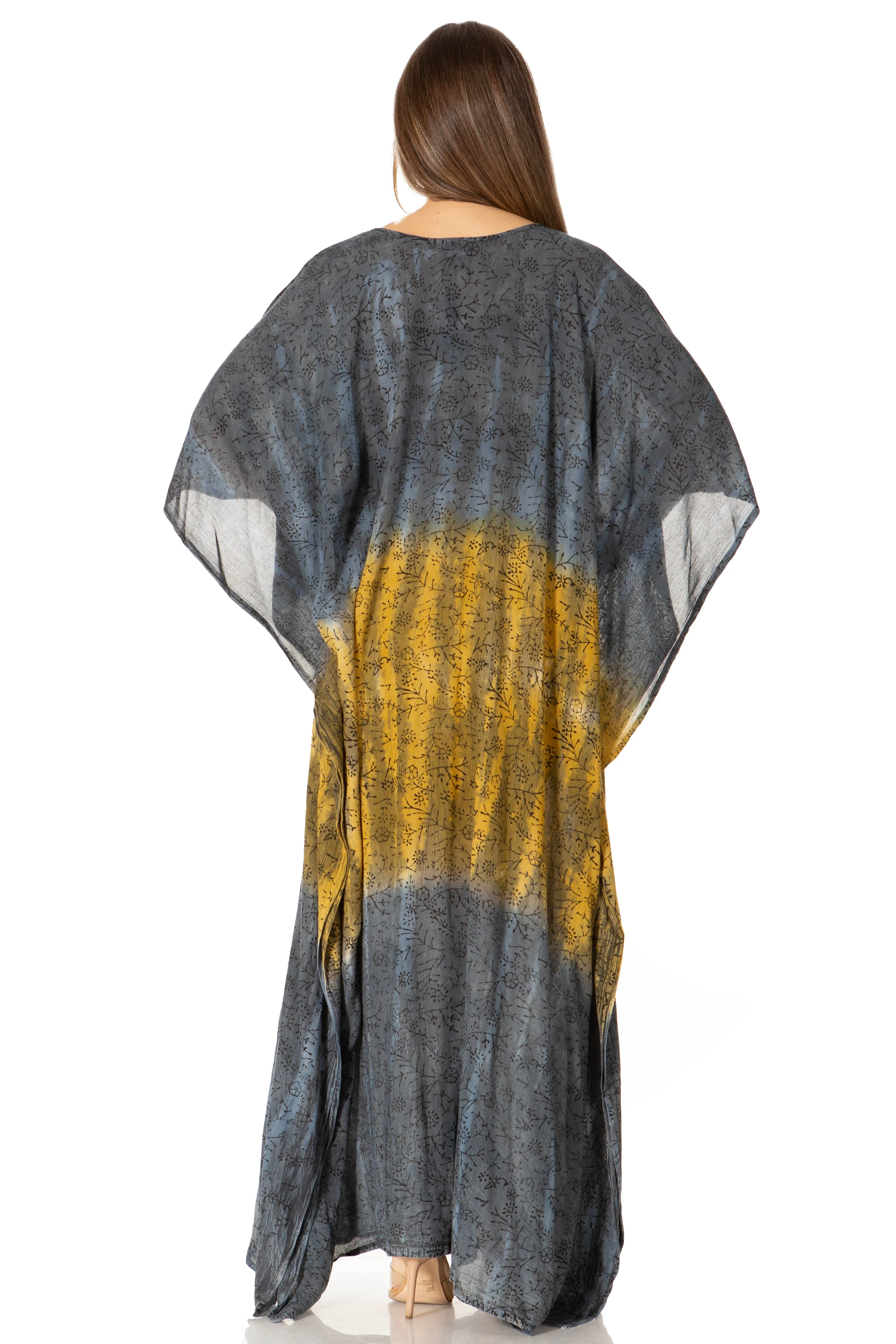 Sakkas Tacy Women's Boho Summer Maxi Dress for Casual or Lounge Wear - Image 188