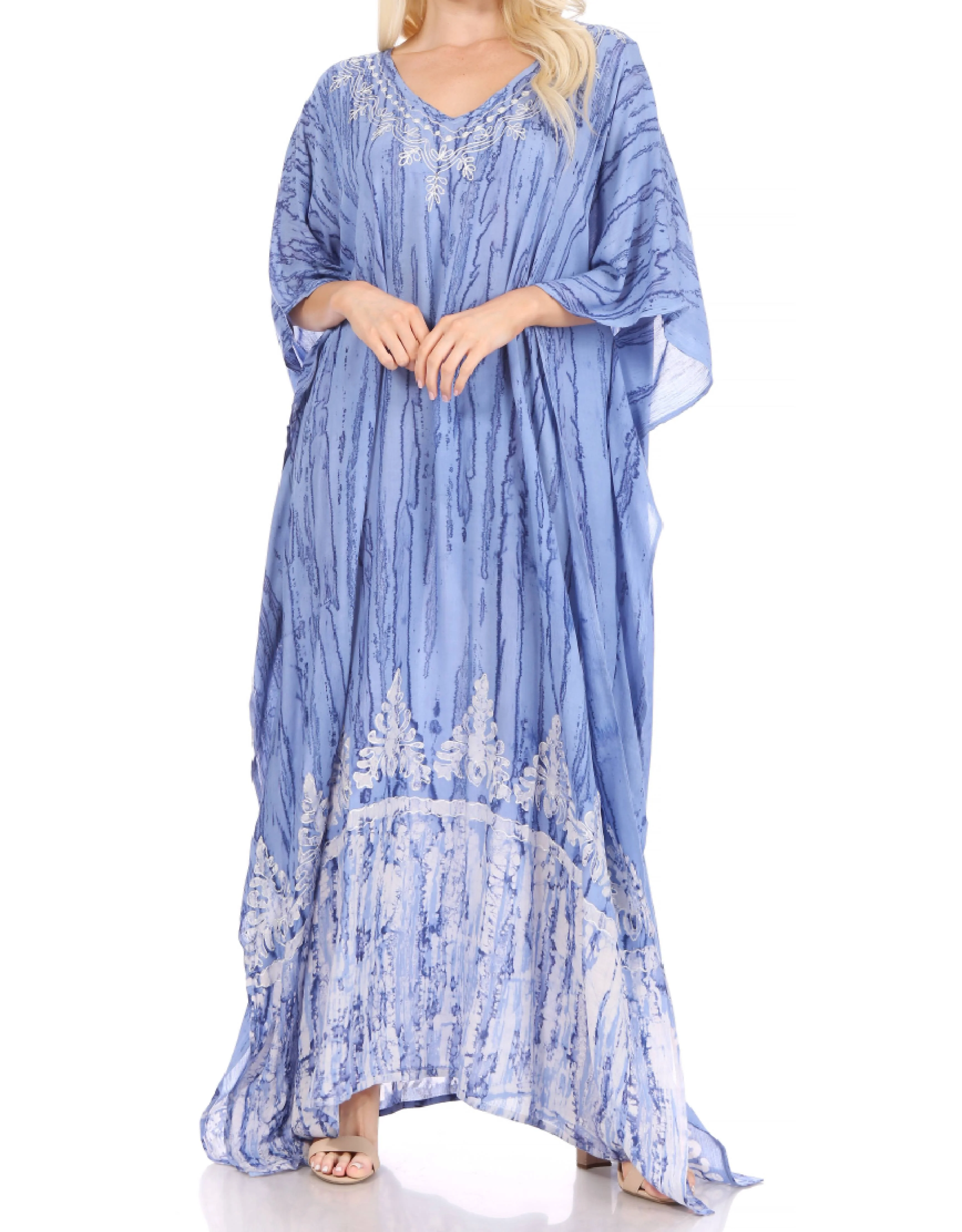Sakkas Tacy Women's Boho Summer Maxi Dress for Casual or Lounge Wear - Image 21