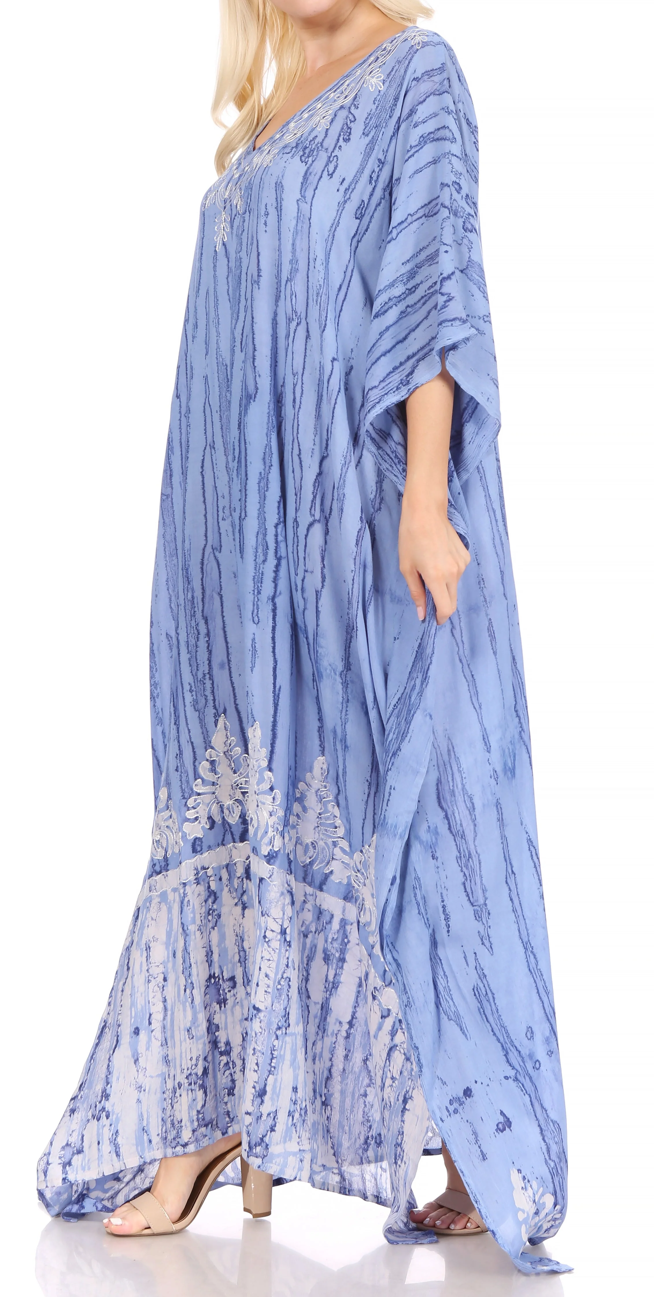 Sakkas Tacy Women's Boho Summer Maxi Dress for Casual or Lounge Wear - Image 23