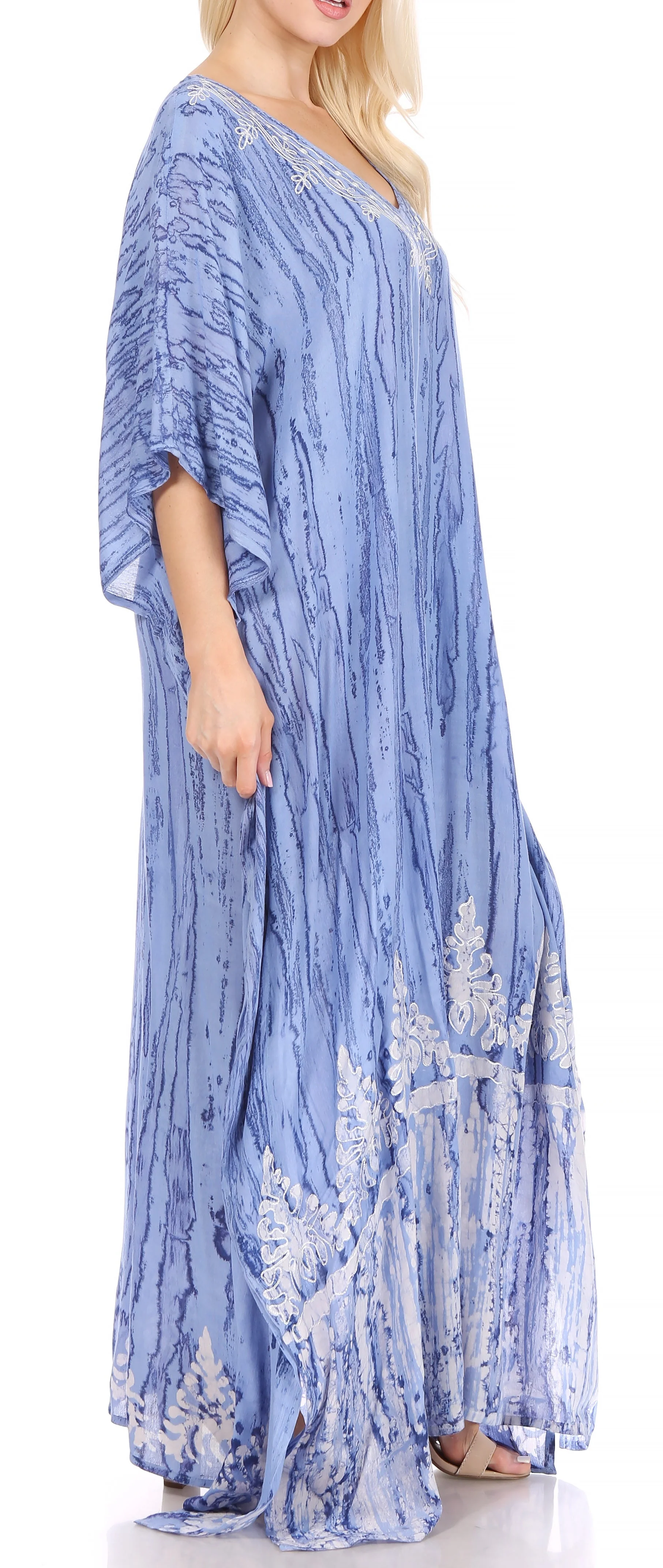 Sakkas Tacy Women's Boho Summer Maxi Dress for Casual or Lounge Wear - Image 24