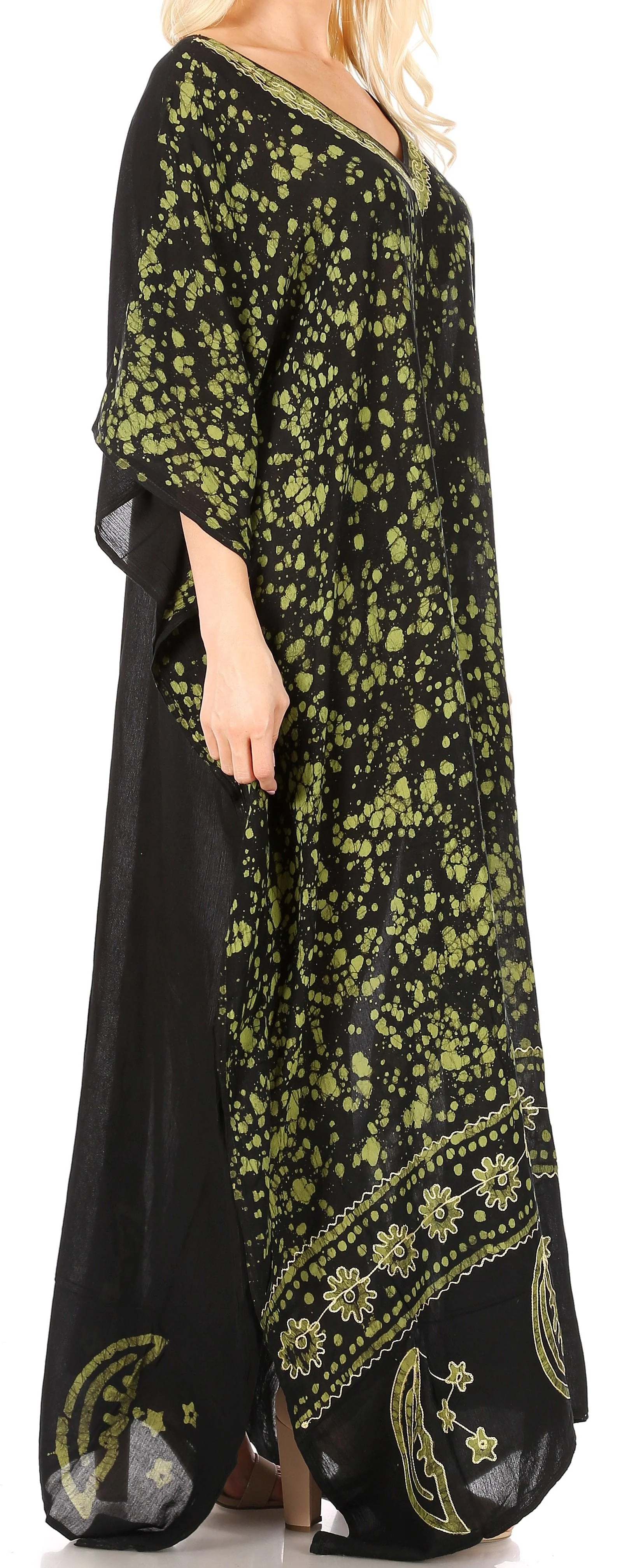 Sakkas Tacy Women's Boho Summer Maxi Dress for Casual or Lounge Wear - Image 34