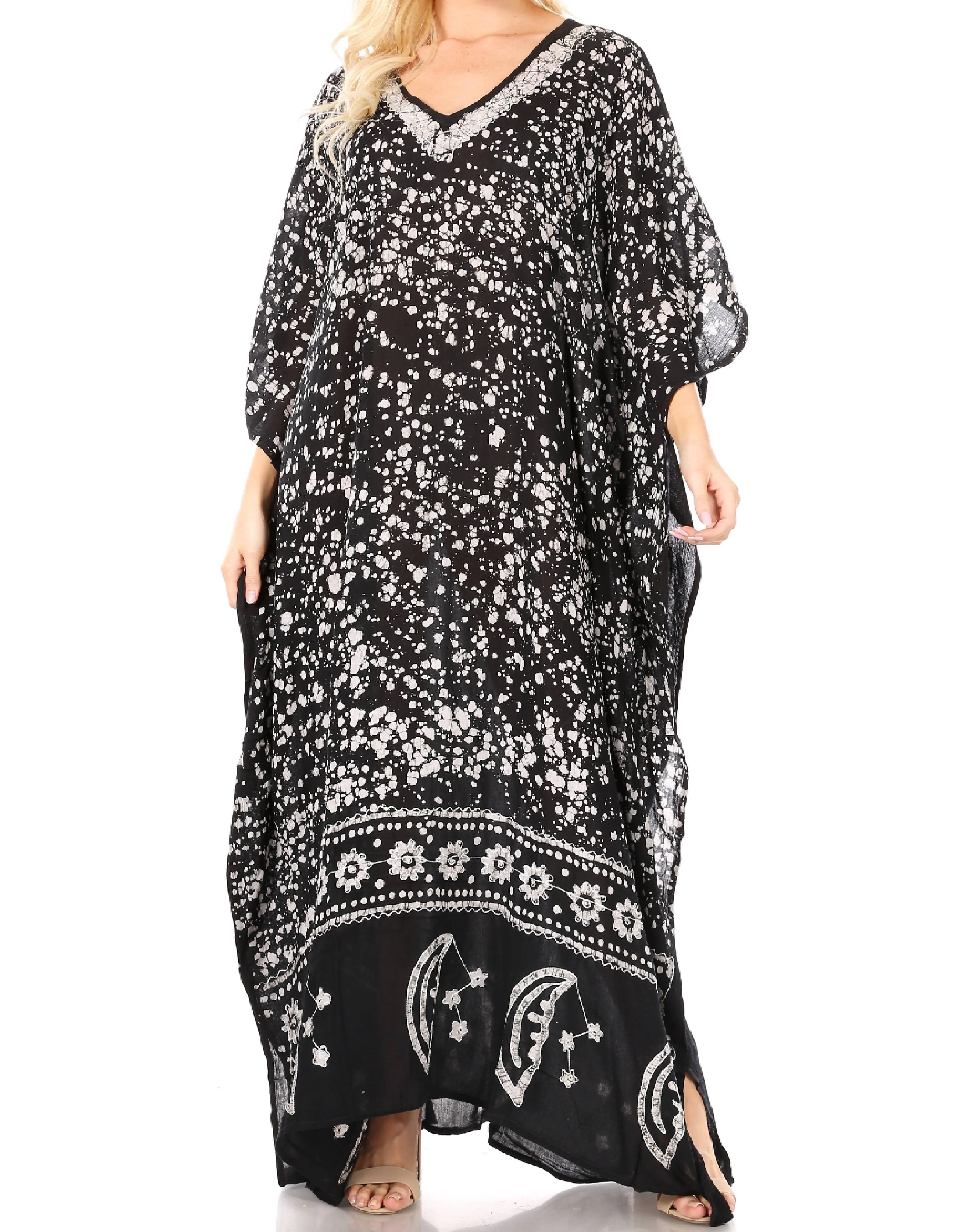 Sakkas Tacy Women's Boho Summer Maxi Dress for Casual or Lounge Wear - Image 46