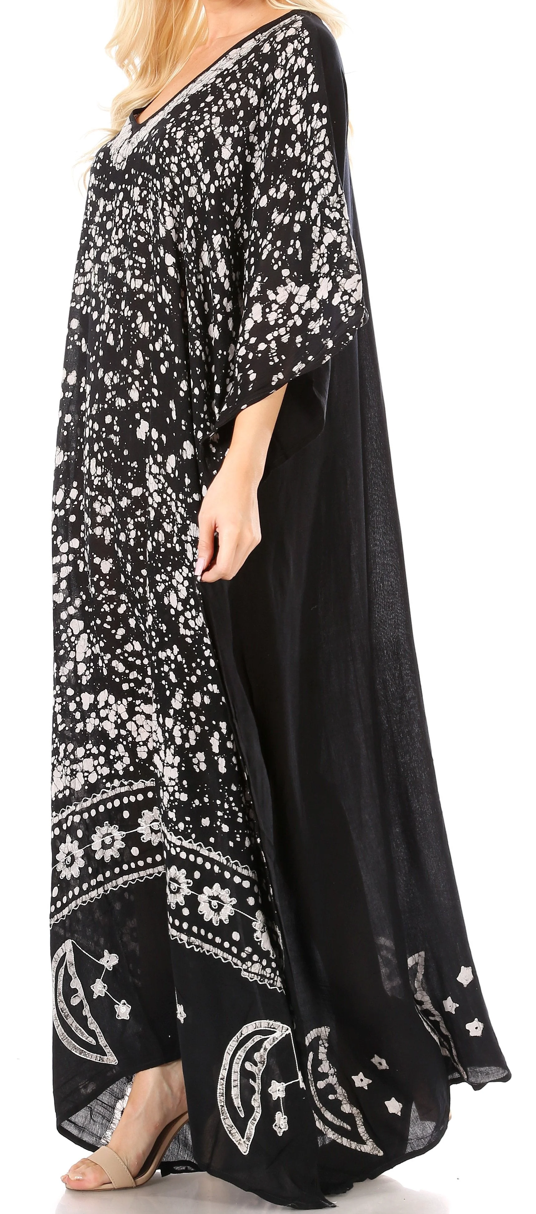 Sakkas Tacy Women's Boho Summer Maxi Dress for Casual or Lounge Wear - Image 48