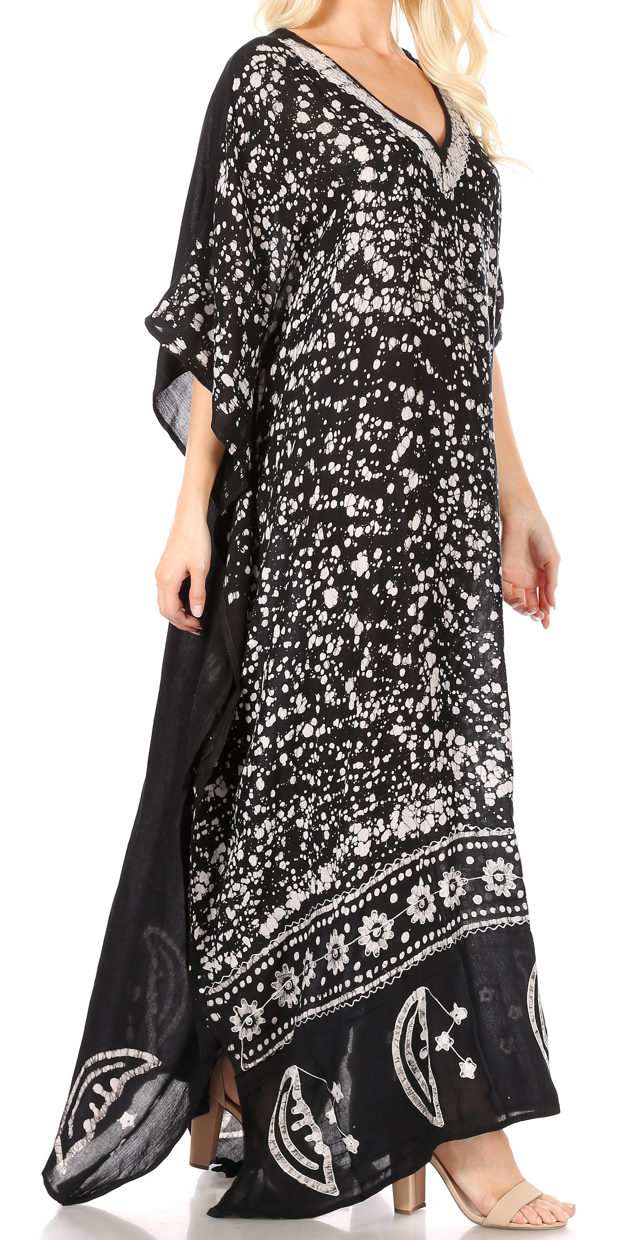 Sakkas Tacy Women's Boho Summer Maxi Dress for Casual or Lounge Wear - Image 49