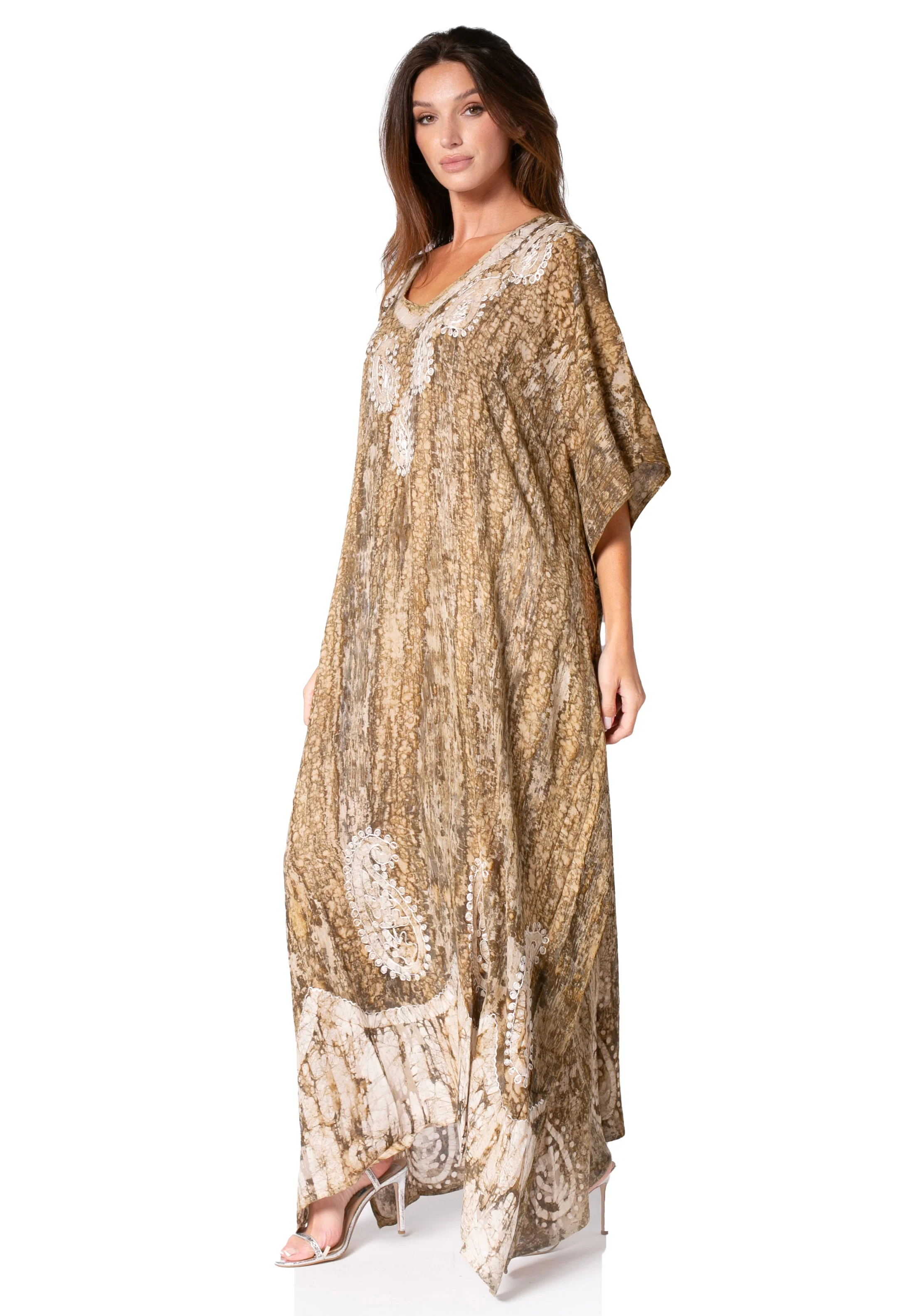 Sakkas Tacy Women's Boho Summer Maxi Dress for Casual or Lounge Wear - Image 58