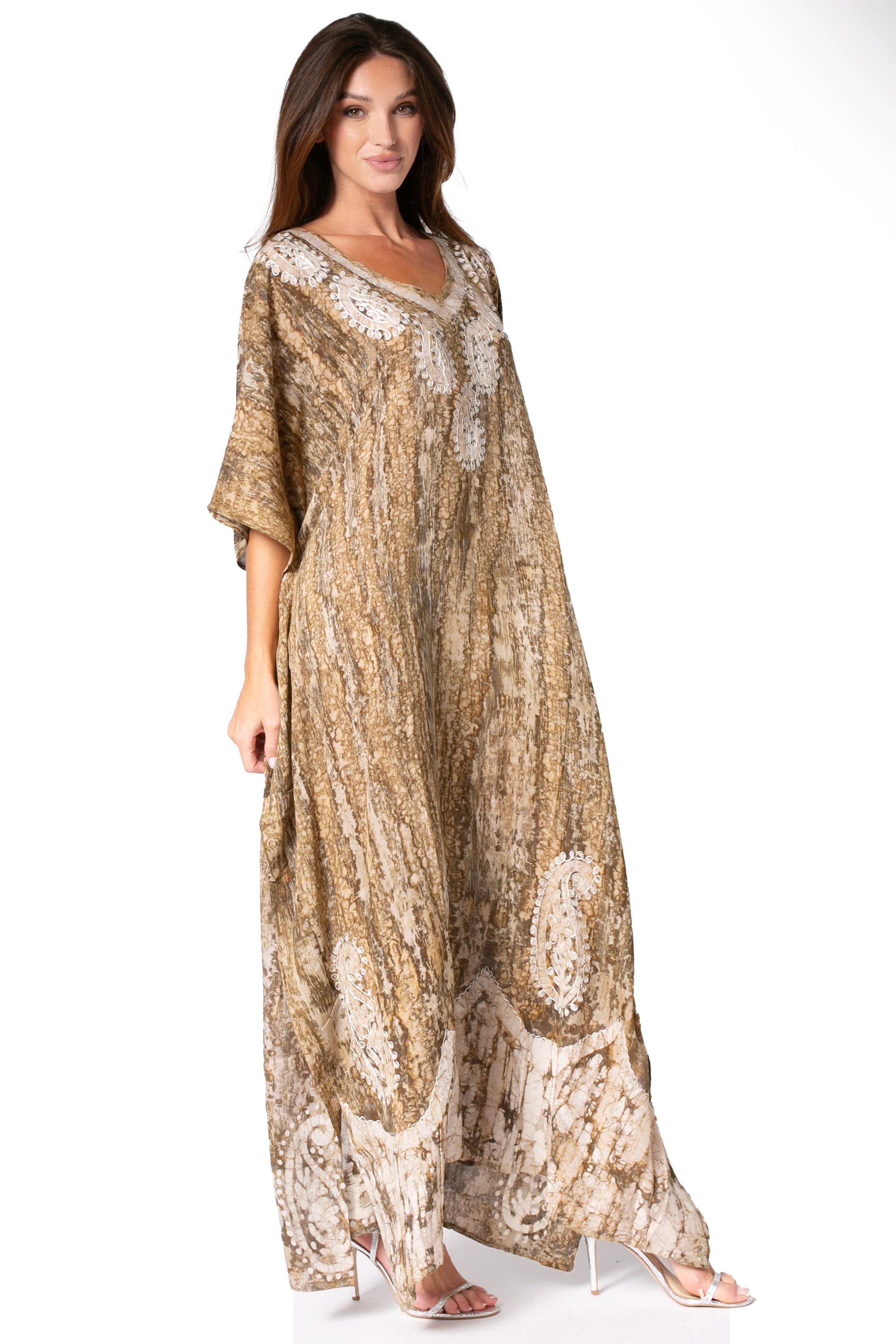 Sakkas Tacy Women's Boho Summer Maxi Dress for Casual or Lounge Wear - Image 59