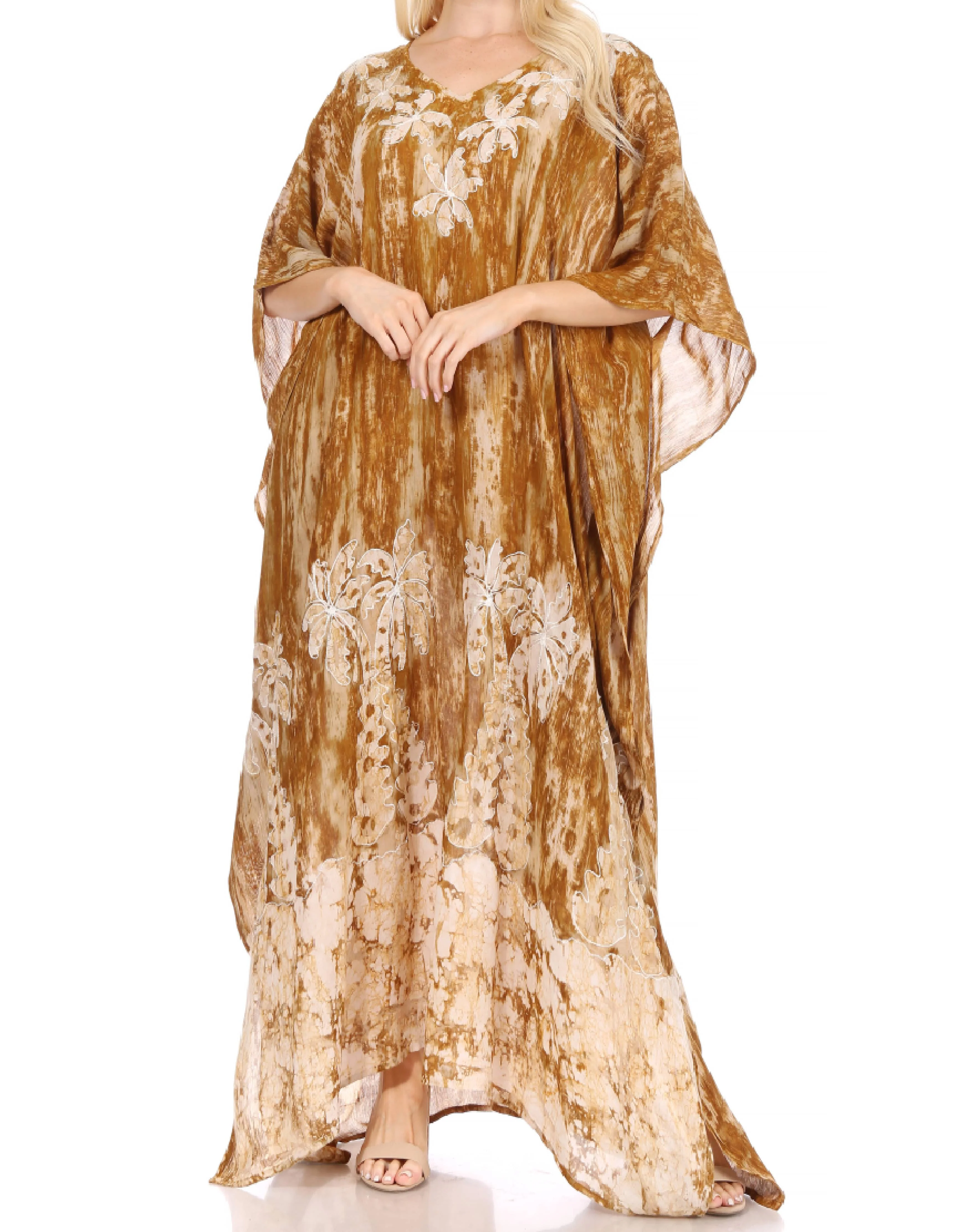 Sakkas Tacy Women's Boho Summer Maxi Dress for Casual or Lounge Wear - Image 62