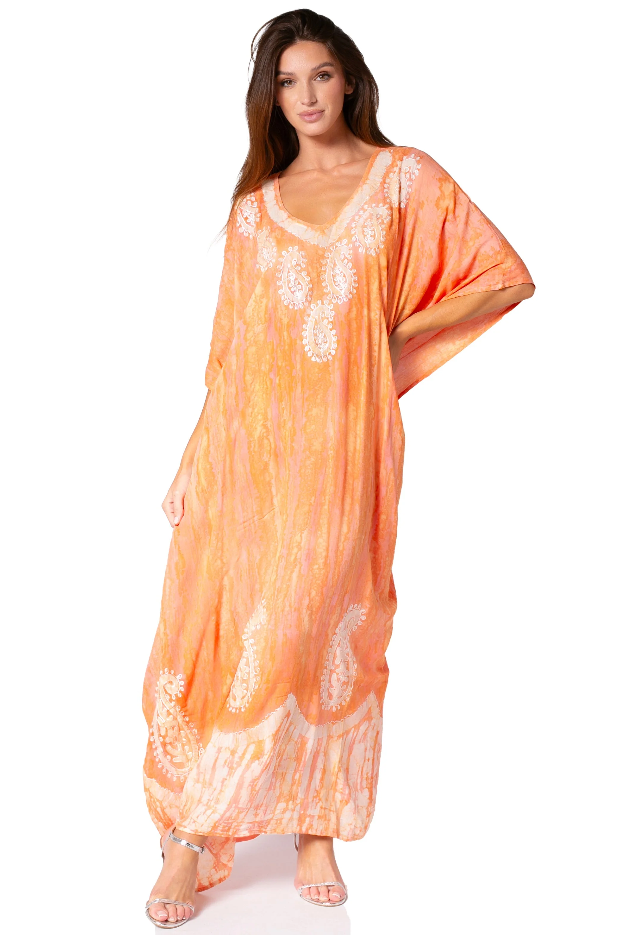 Sakkas Tacy Women's Boho Summer Maxi Dress for Casual or Lounge Wear - Image 76