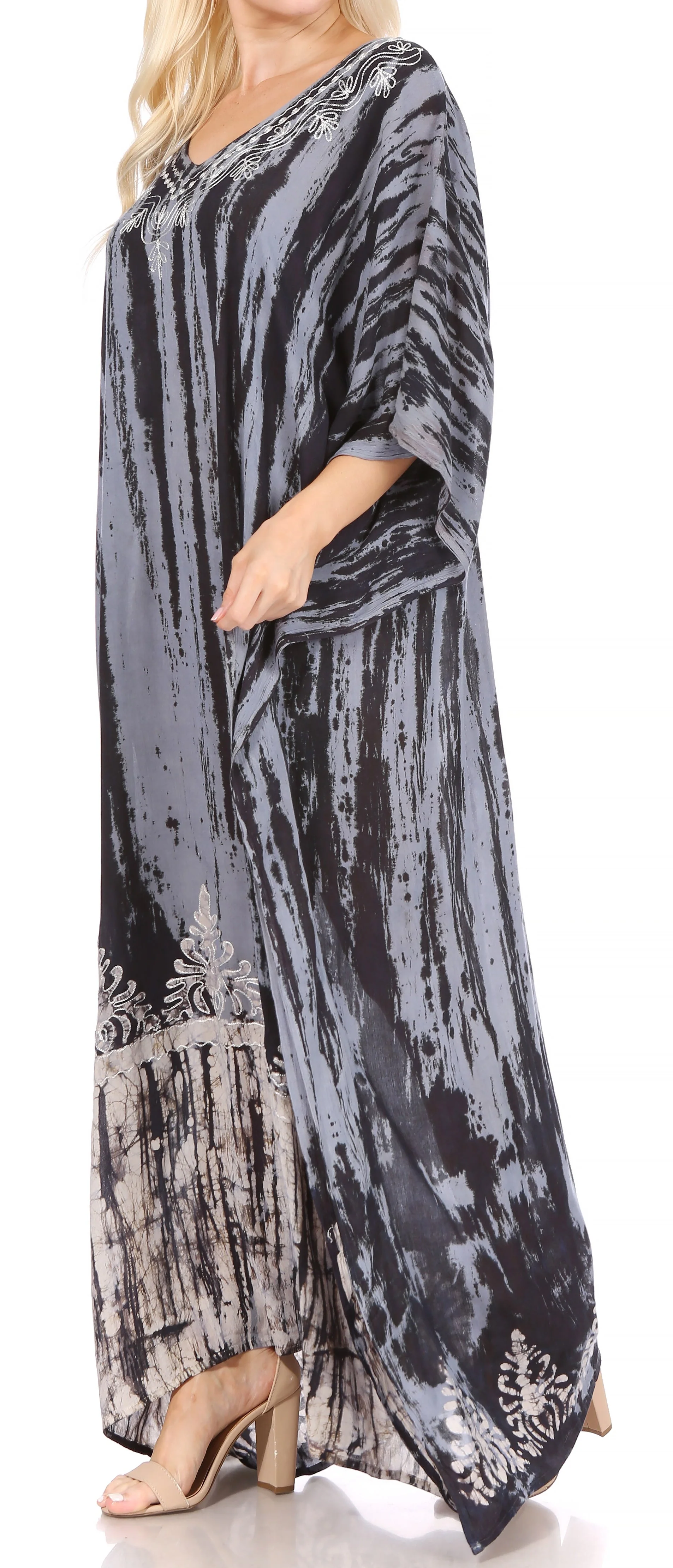 Sakkas Tacy Women's Boho Summer Maxi Dress for Casual or Lounge Wear - Image 8