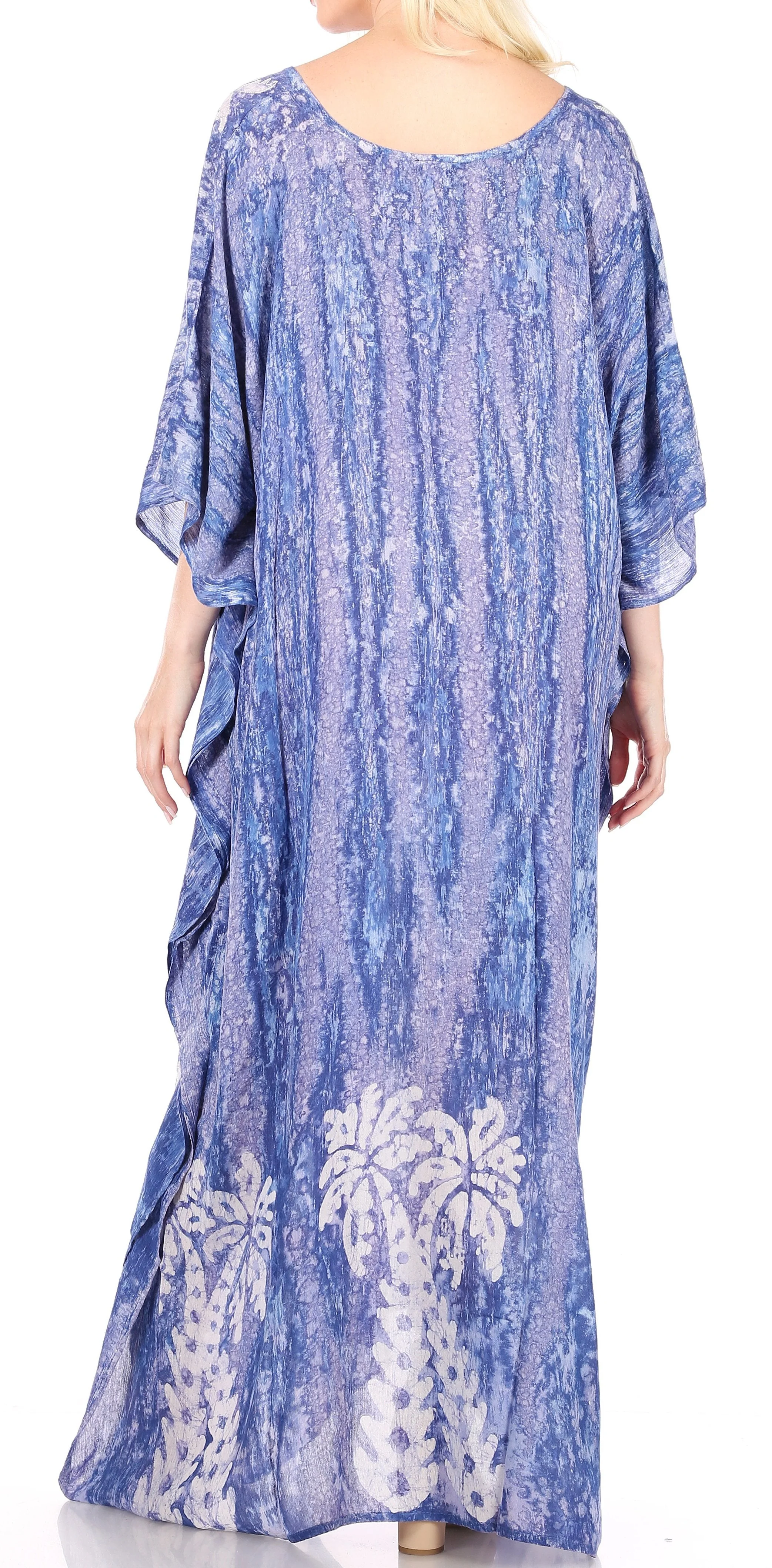Sakkas Tacy Women's Boho Summer Maxi Dress for Casual or Lounge Wear - Image 83