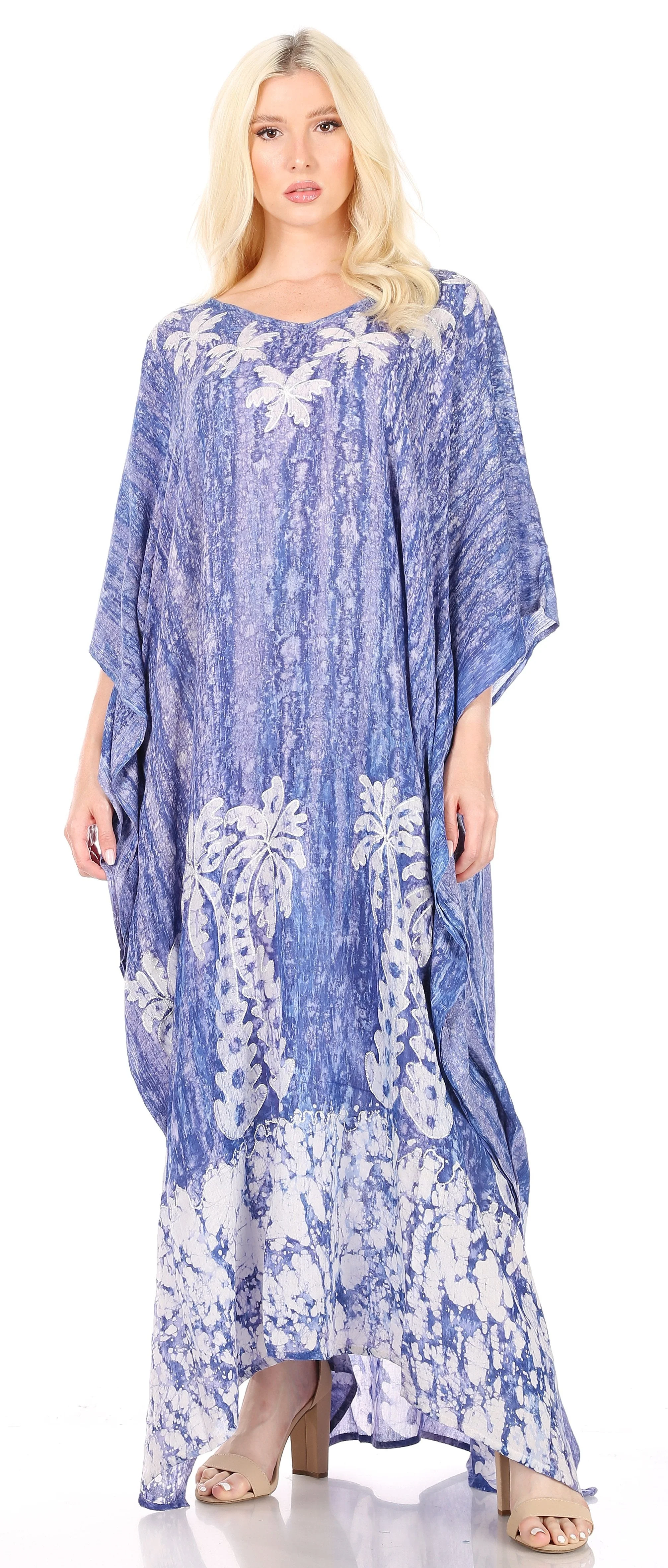 Sakkas Tacy Women's Boho Summer Maxi Dress for Casual or Lounge Wear - Image 86
