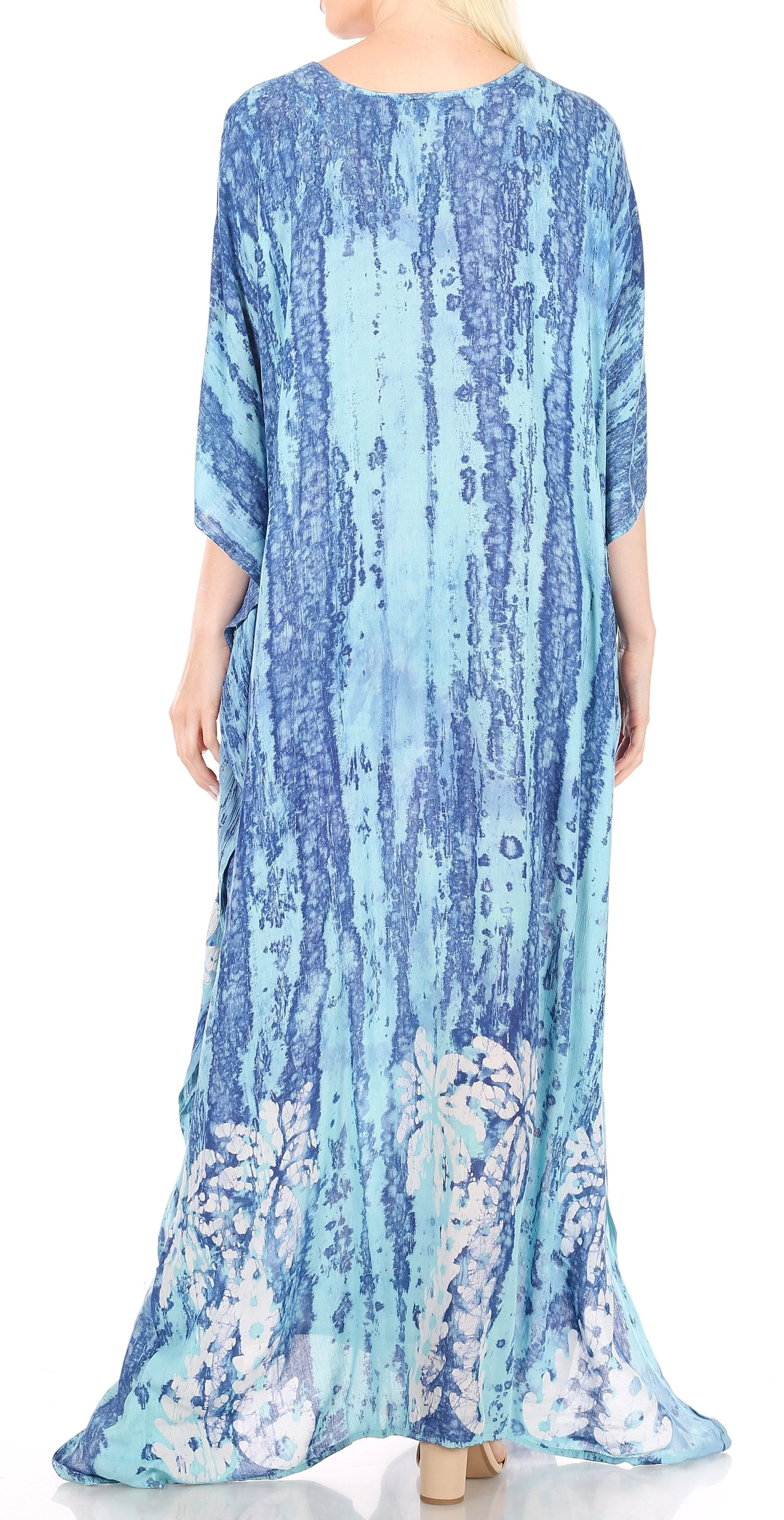 Sakkas Tacy Women's Boho Summer Maxi Dress for Casual or Lounge Wear - Image 88