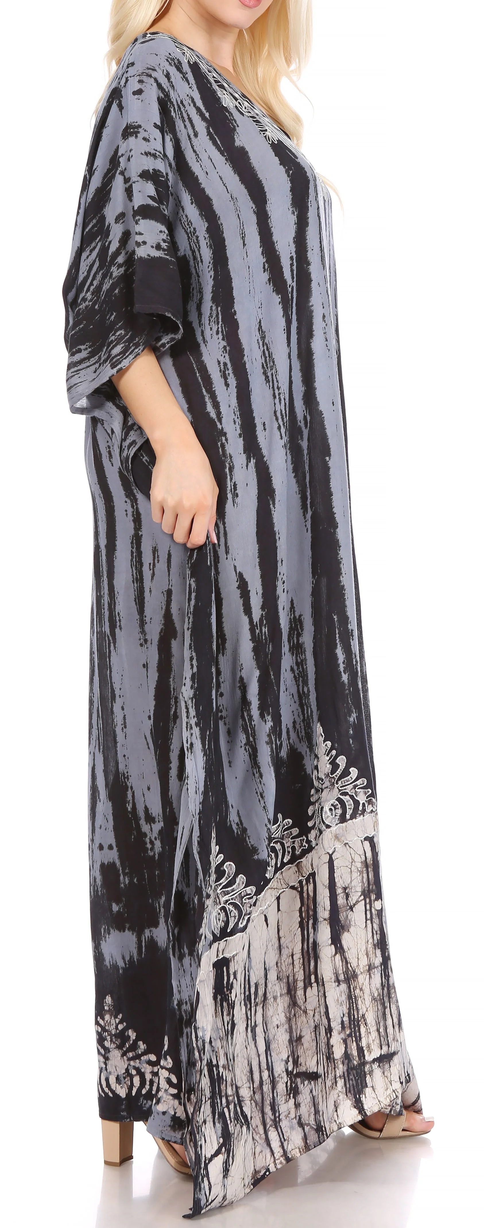 Sakkas Tacy Women's Boho Summer Maxi Dress for Casual or Lounge Wear - Image 9