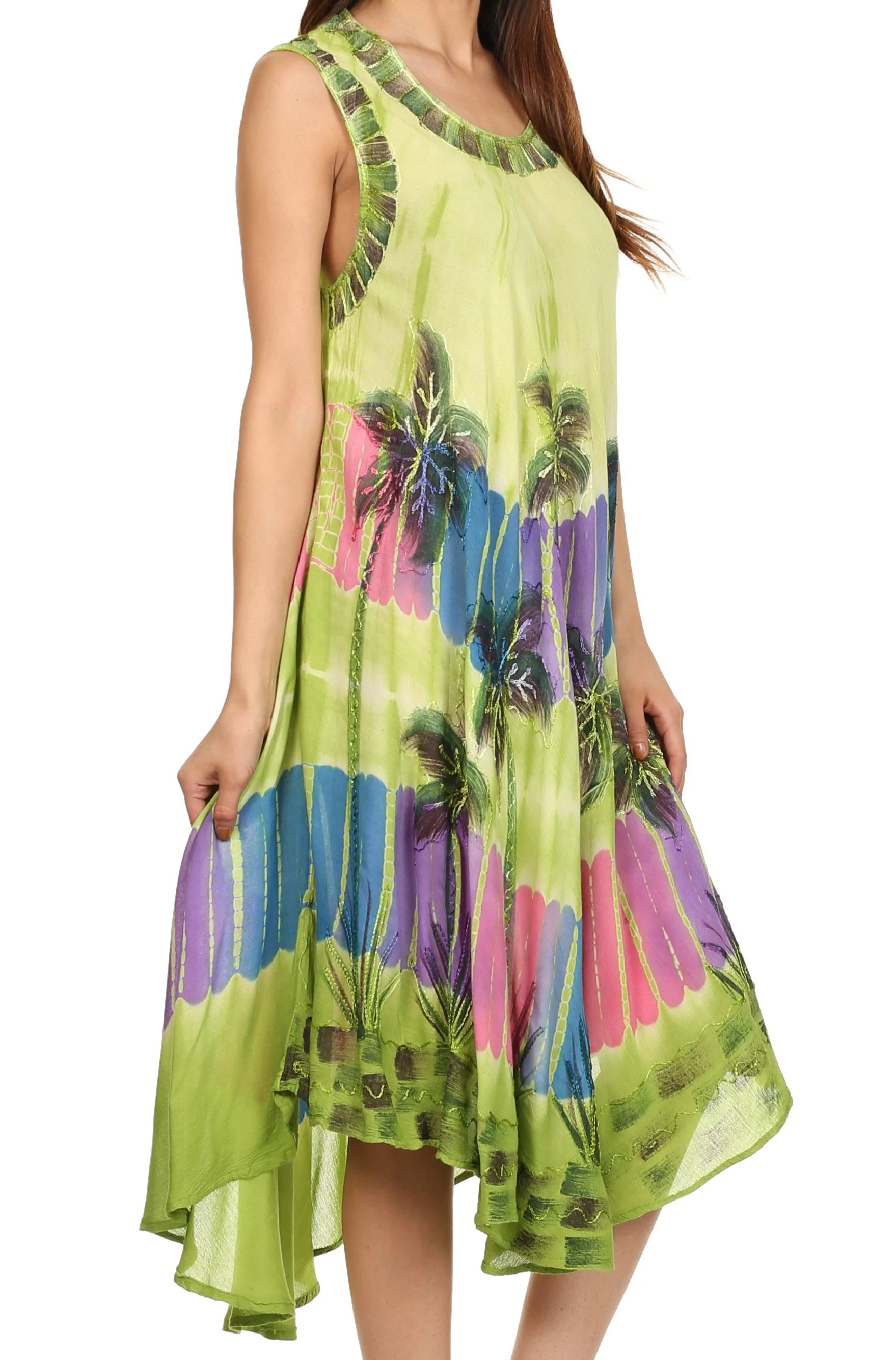 Sakkas Tasanee Caftan Tank Dress / Cover Up - Image 14