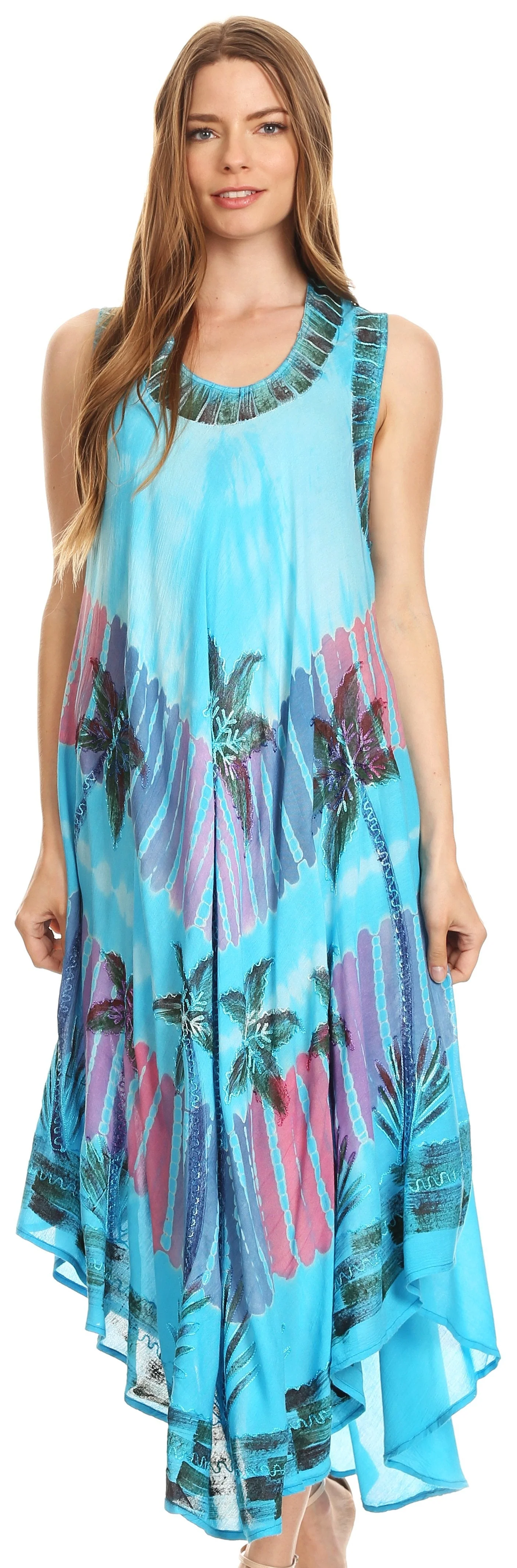 Sakkas Tasanee Caftan Tank Dress / Cover Up - Image 51