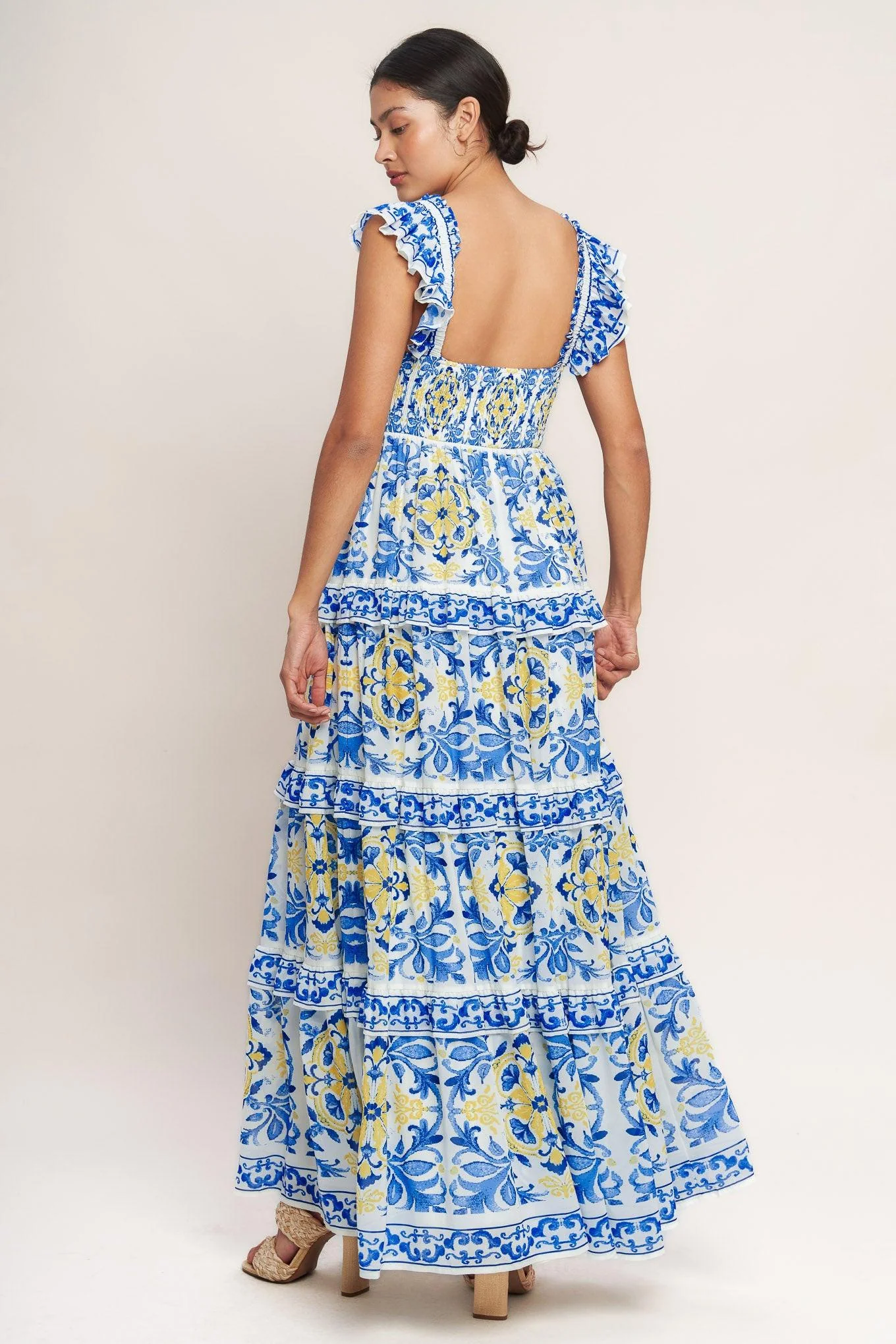 Salty Air Sweetheart Woven Maxi Dress - Image 2