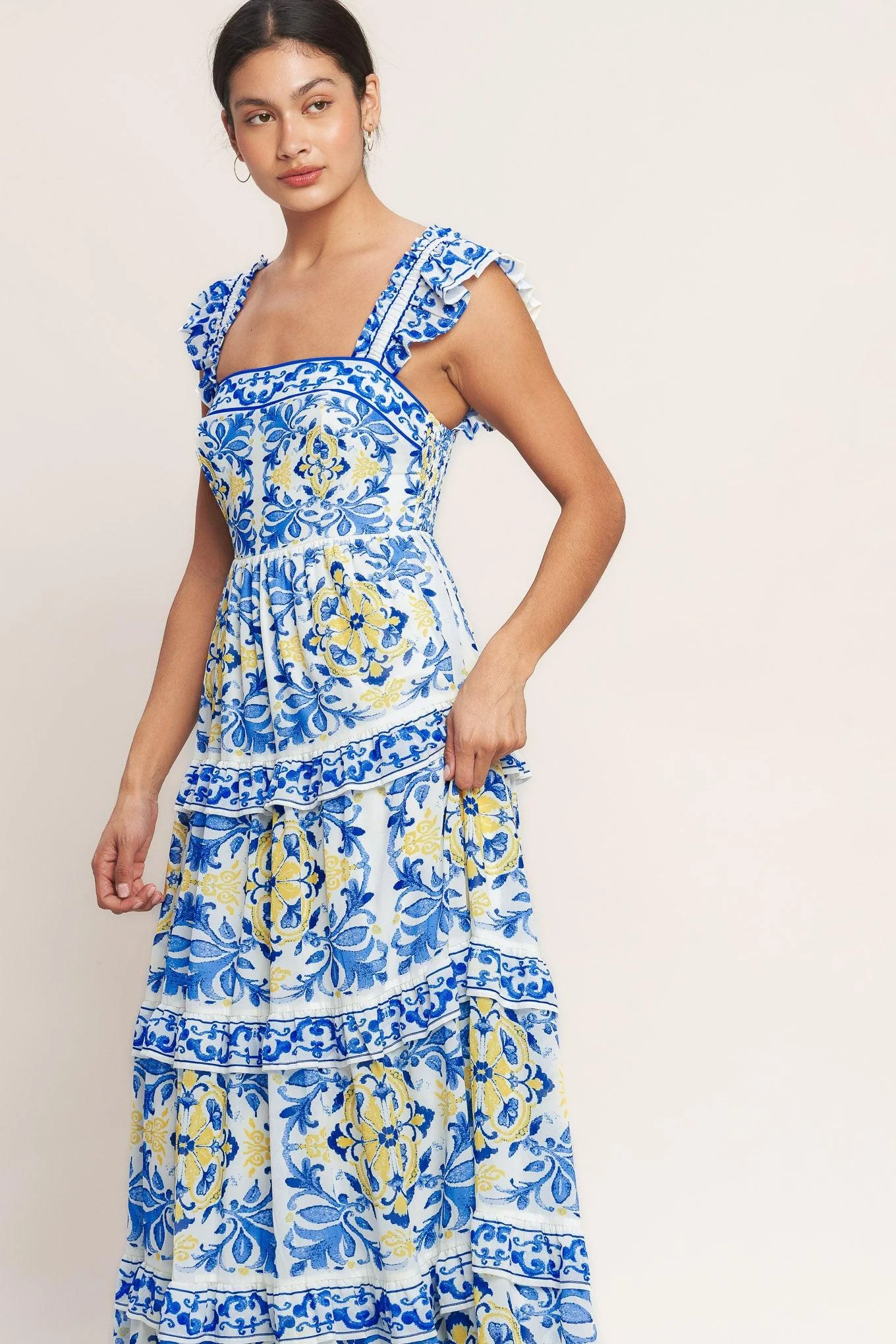 Salty Air Sweetheart Woven Maxi Dress - Image 7