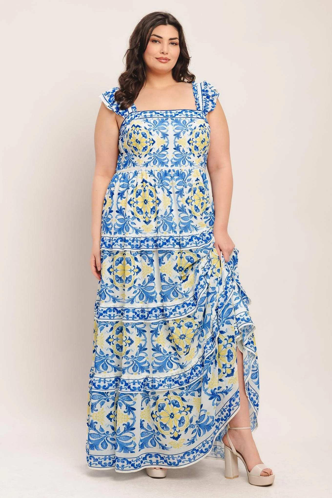 Salty Air Sweetheart Woven Maxi Dress - Image 9