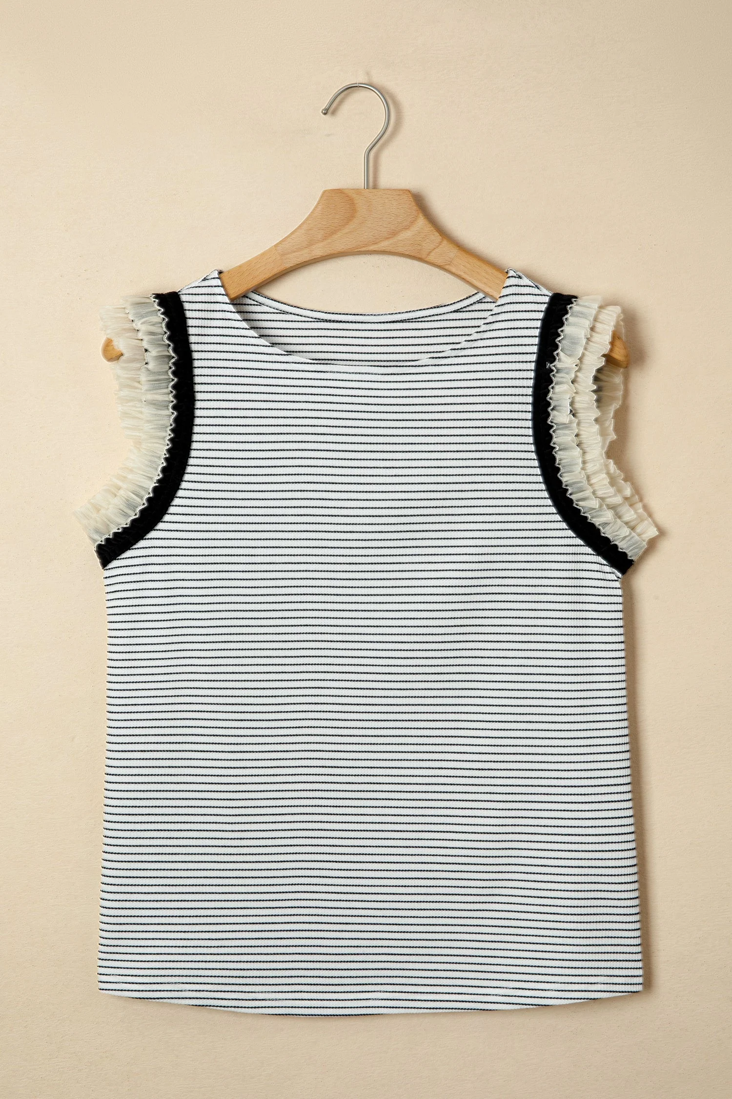 Threaded Pear Sarah Trim Casual Tank Top - Image 8