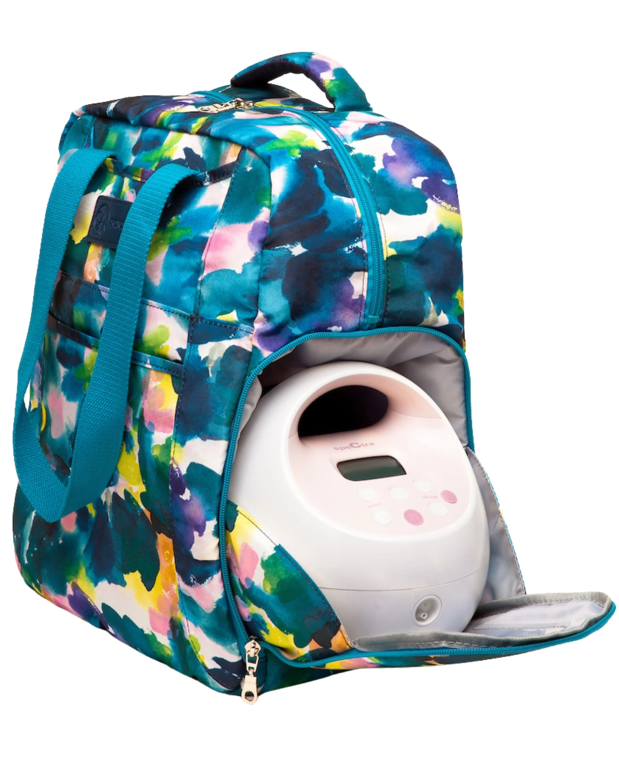 Sarah Wells Kelly Breast Pump Backpack & Tote  – Insulated Pocket, Laptop Sleeve & Easy-Clean Interior – Fits All Pumps for Moms - Image 22