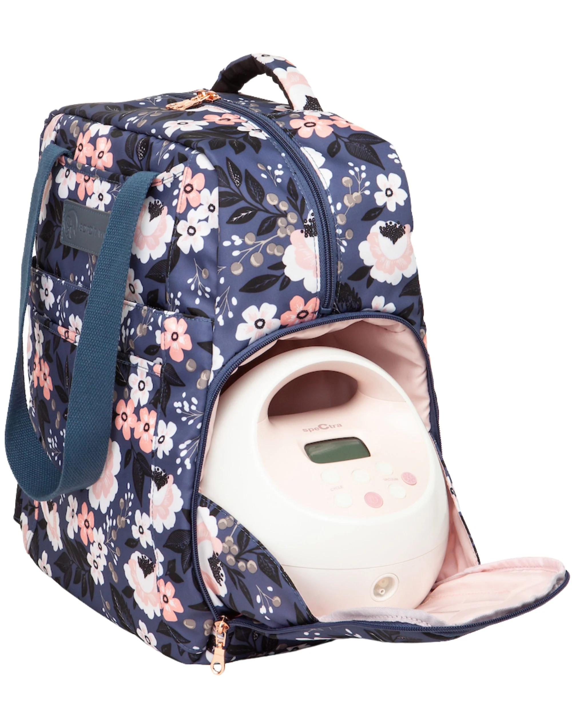Sarah Wells Kelly Breast Pump Backpack & Tote  – Insulated Pocket, Laptop Sleeve & Easy-Clean Interior – Fits All Pumps for Moms - Image 23