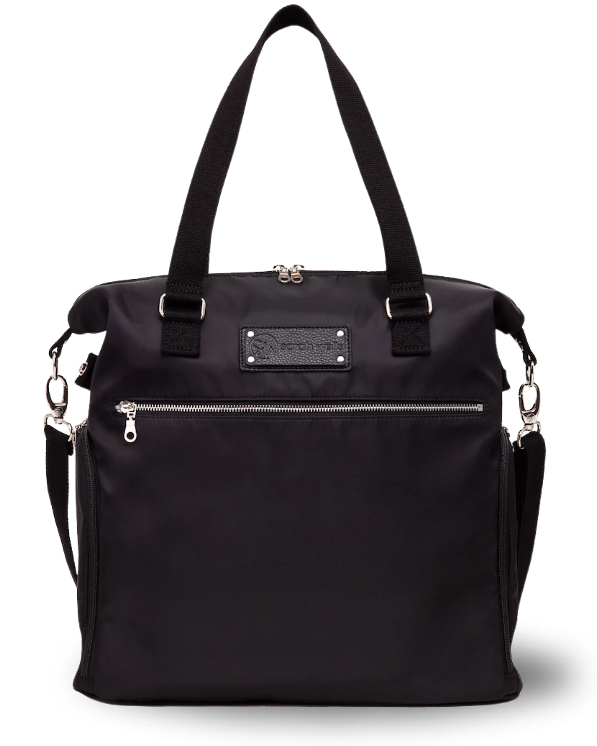 Sarah Wells Lizzy Breast Pump Tote – Lightweight, Easy-Clean Bag with Insulated Pocket, Laptop Sleeve & Side Storage – Fits Pumps & More - Image 4
