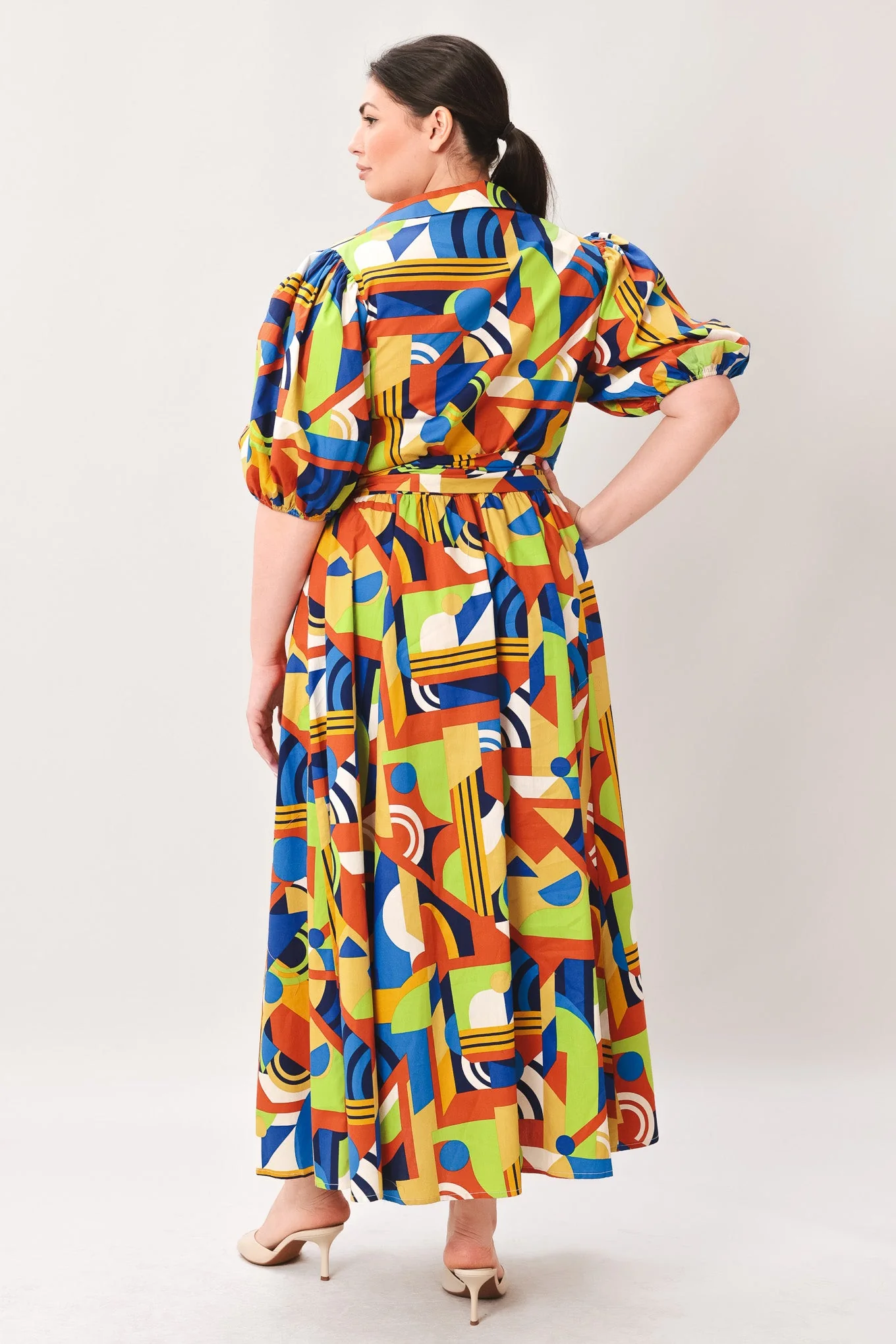 Saturday Feelings Woven Midi Dress - Image 2