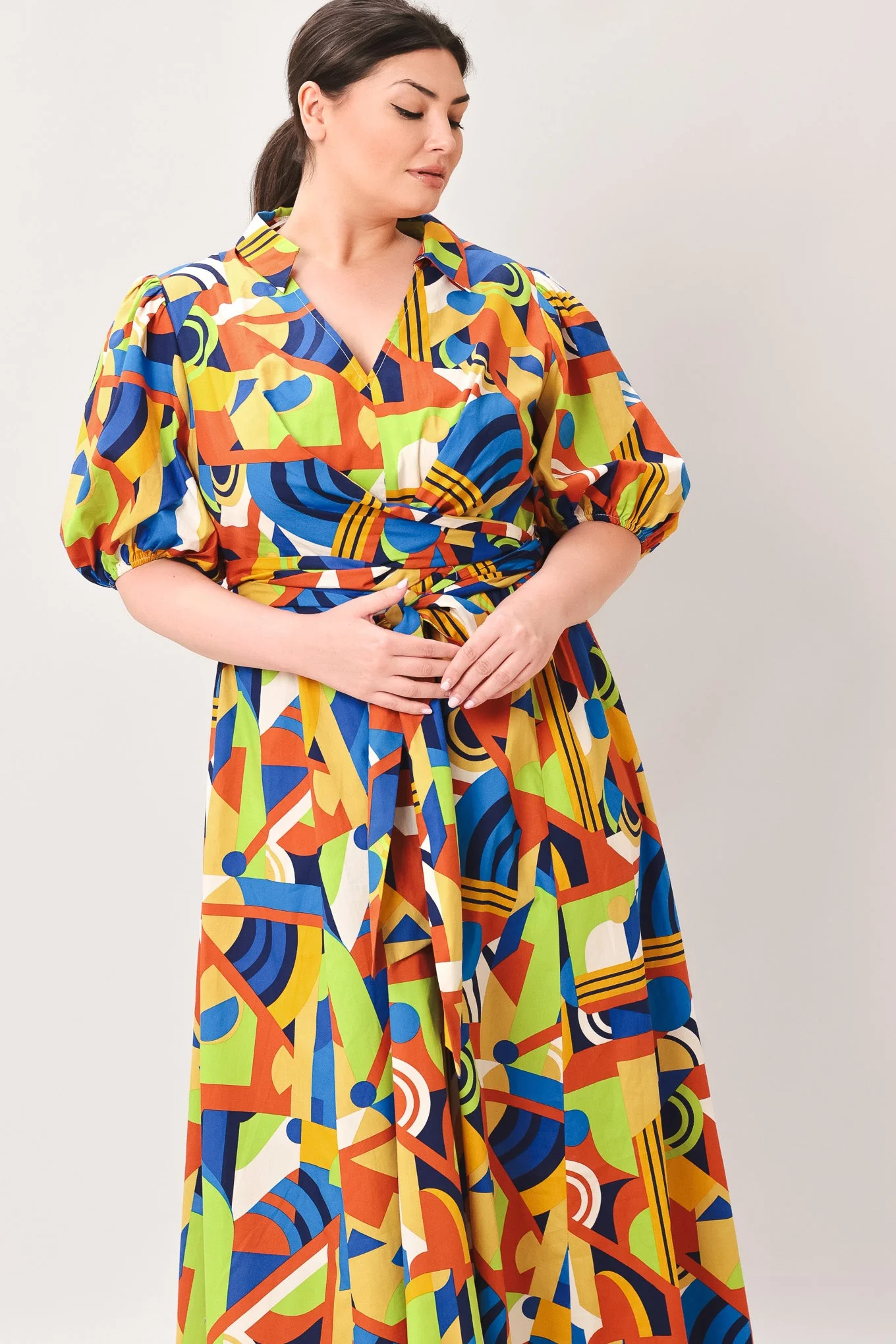 Saturday Feelings Woven Midi Dress - Image 5