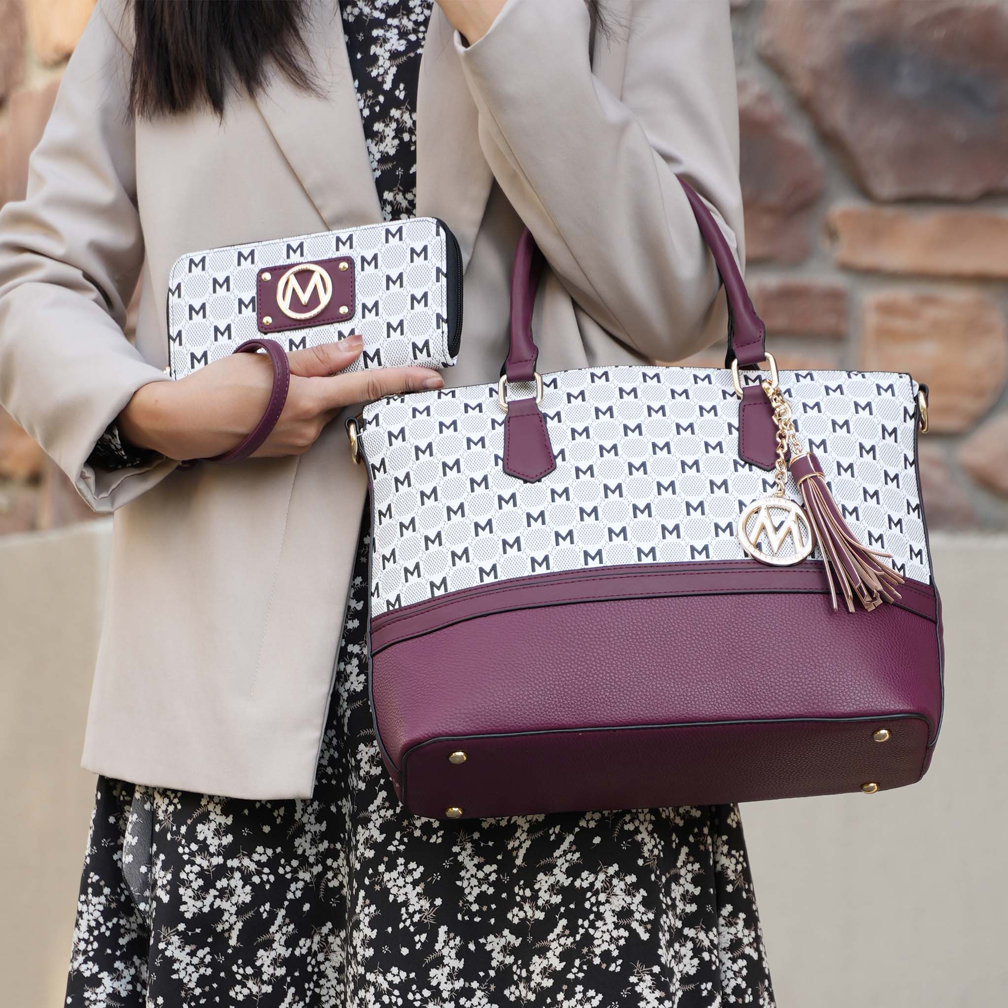 Saylor Tote Bag and Wallet Set - Image 2