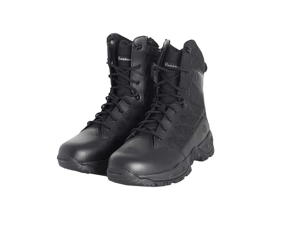 Scout Hot Weather 8" Side Zip Polishable Toe