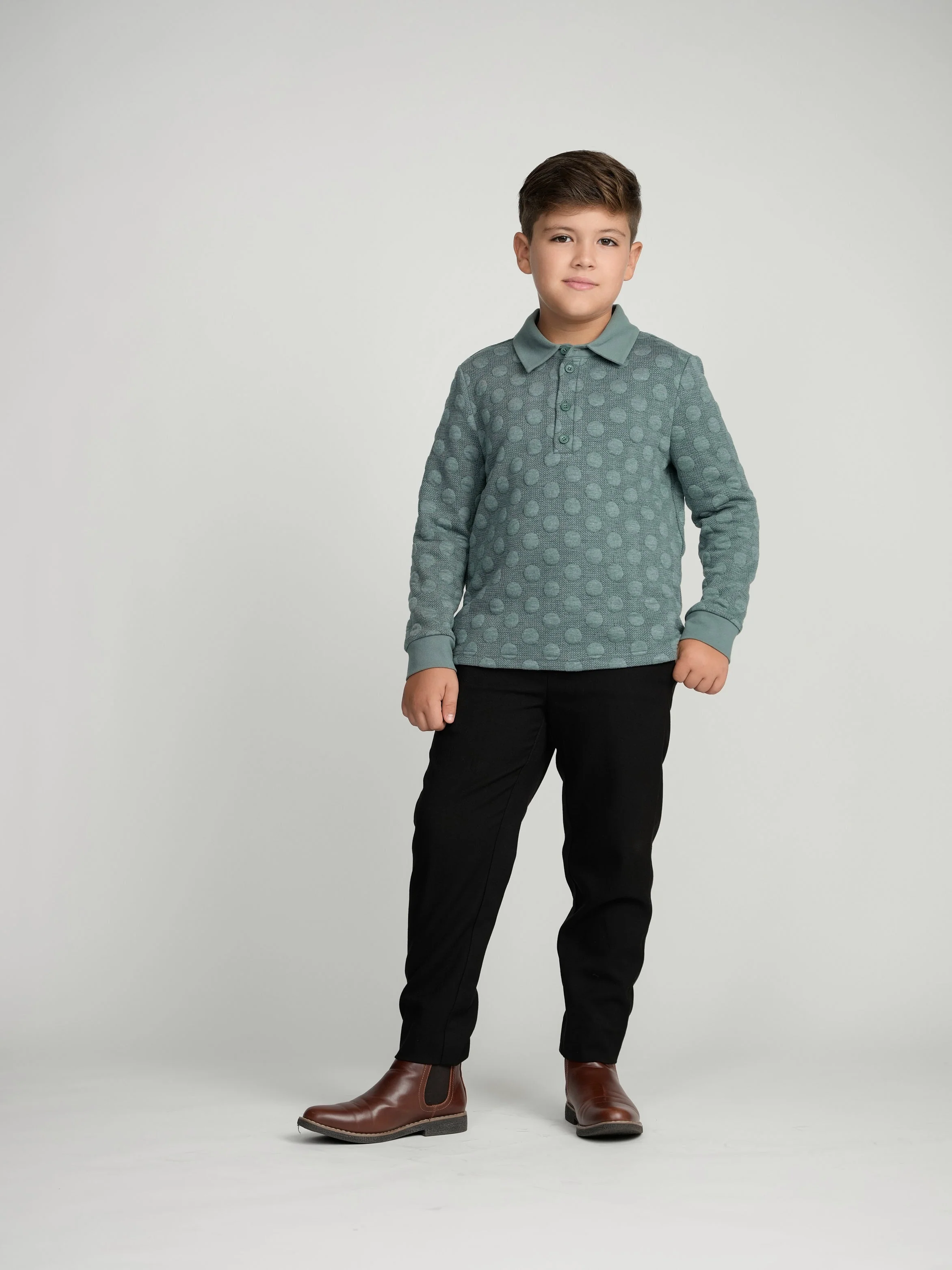 Seafoam Circle Top (Long Sleeve) - Image 3