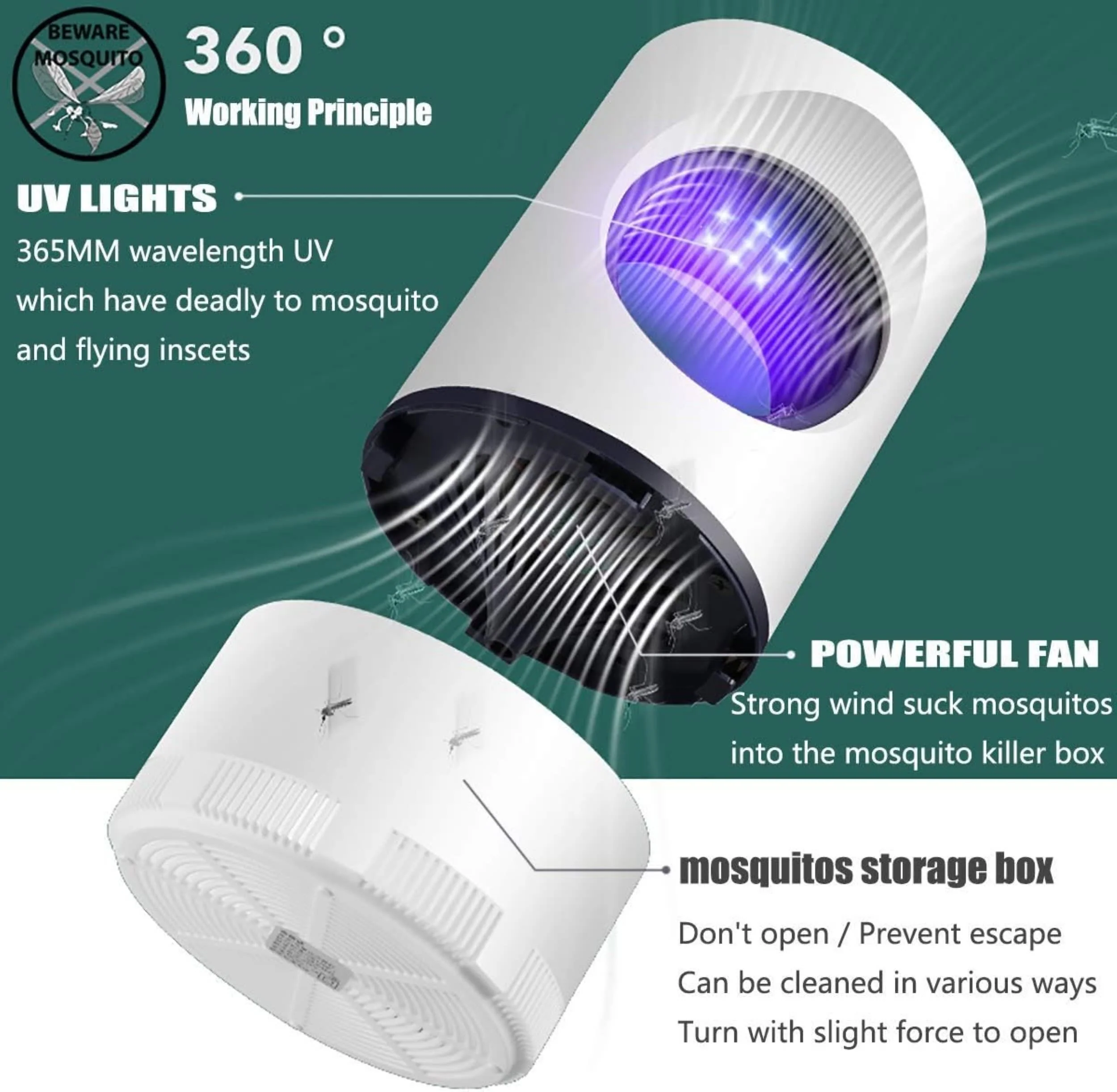 Seamless Outdoors PatioShield Bug Zapper - Image 9