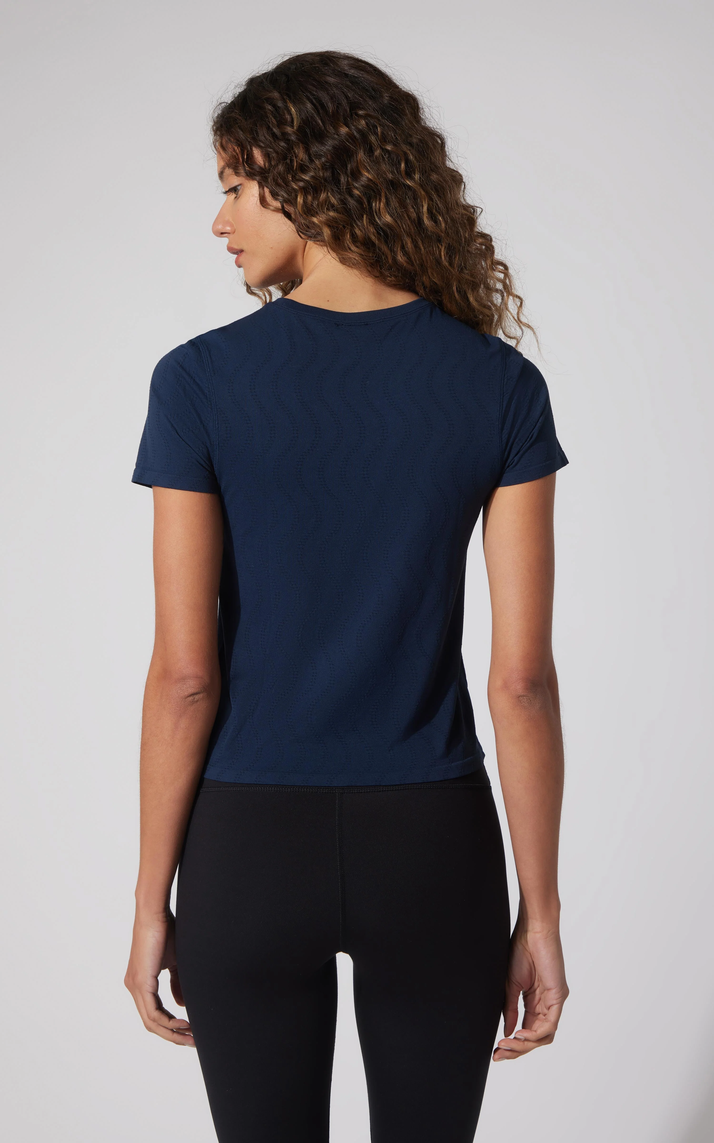 Seamless Patterned Short Sleeve Top - Our Ocean Core Story - Image 11