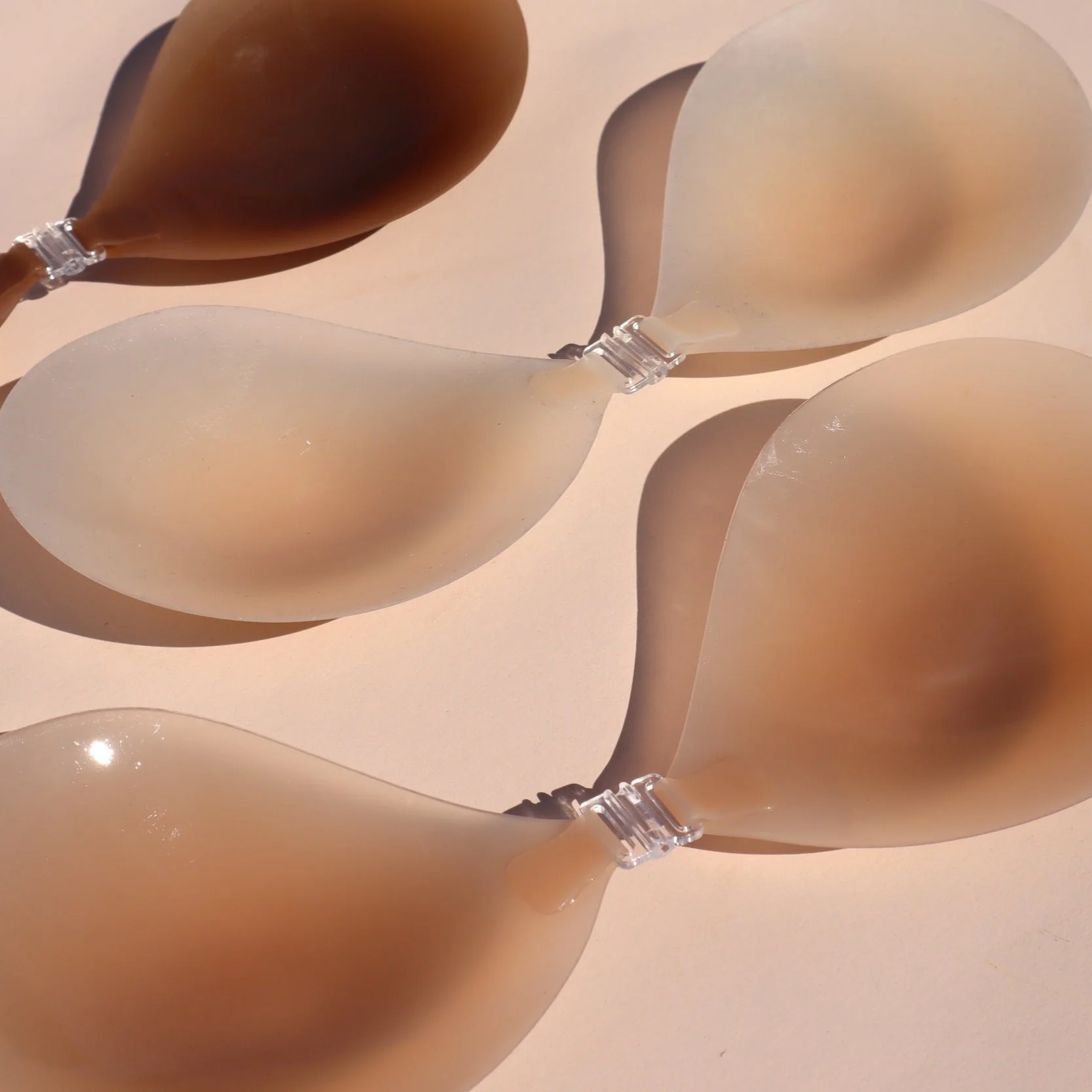 Seamless Stick-On Bra in LIGHT TINT - Image 7