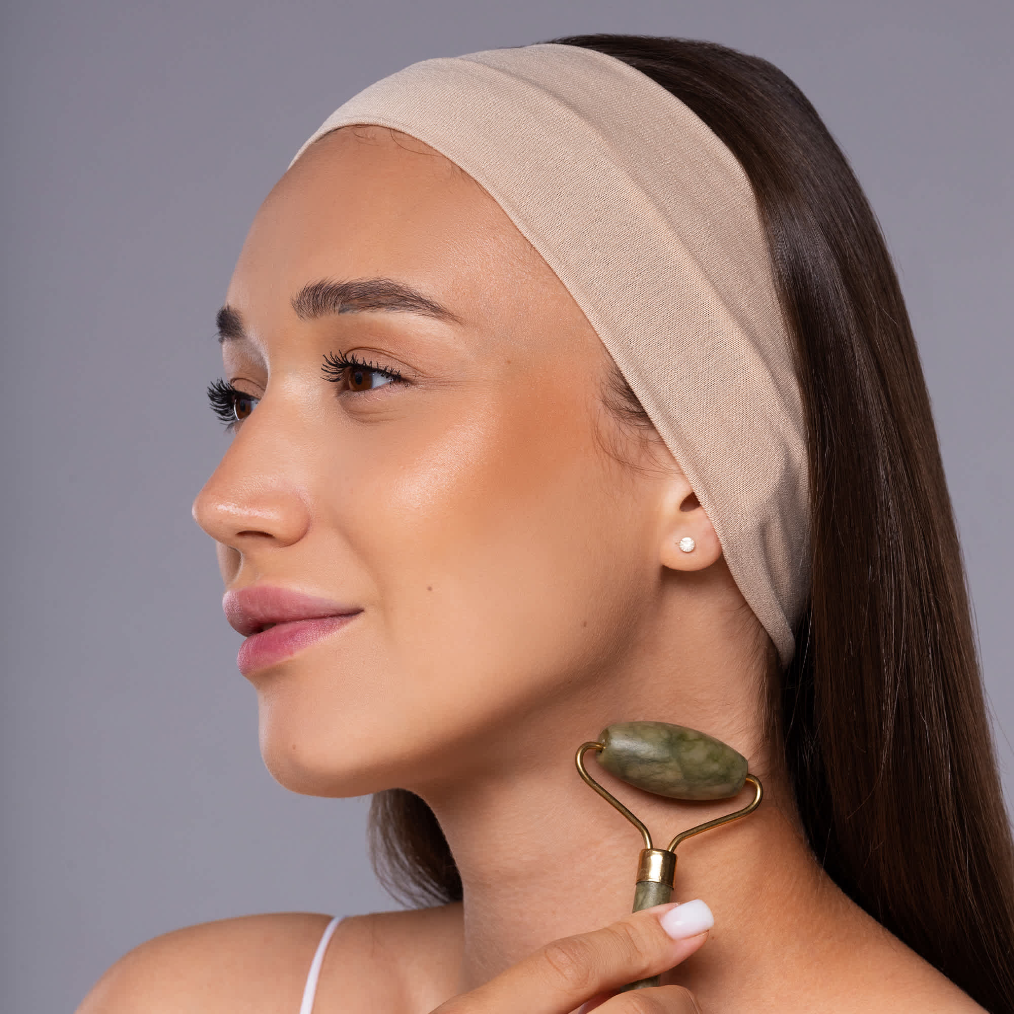 Seeboo Anti Aging Rose Quartz/Jade and Gua Sha Set for Face, Eye, Neck - Body Muscle Relaxing Relieve Wrinkles - Image 2