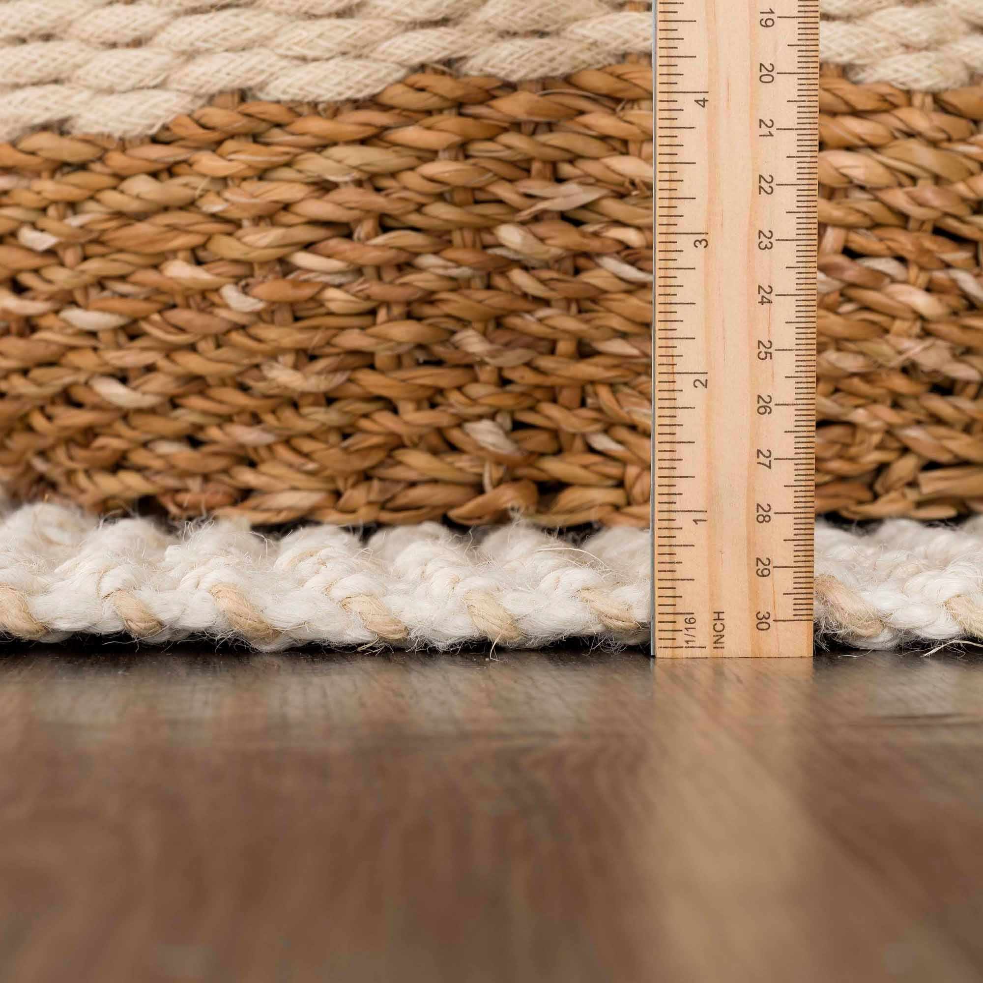 Senneterre Bleached Jute Rug - Image 14