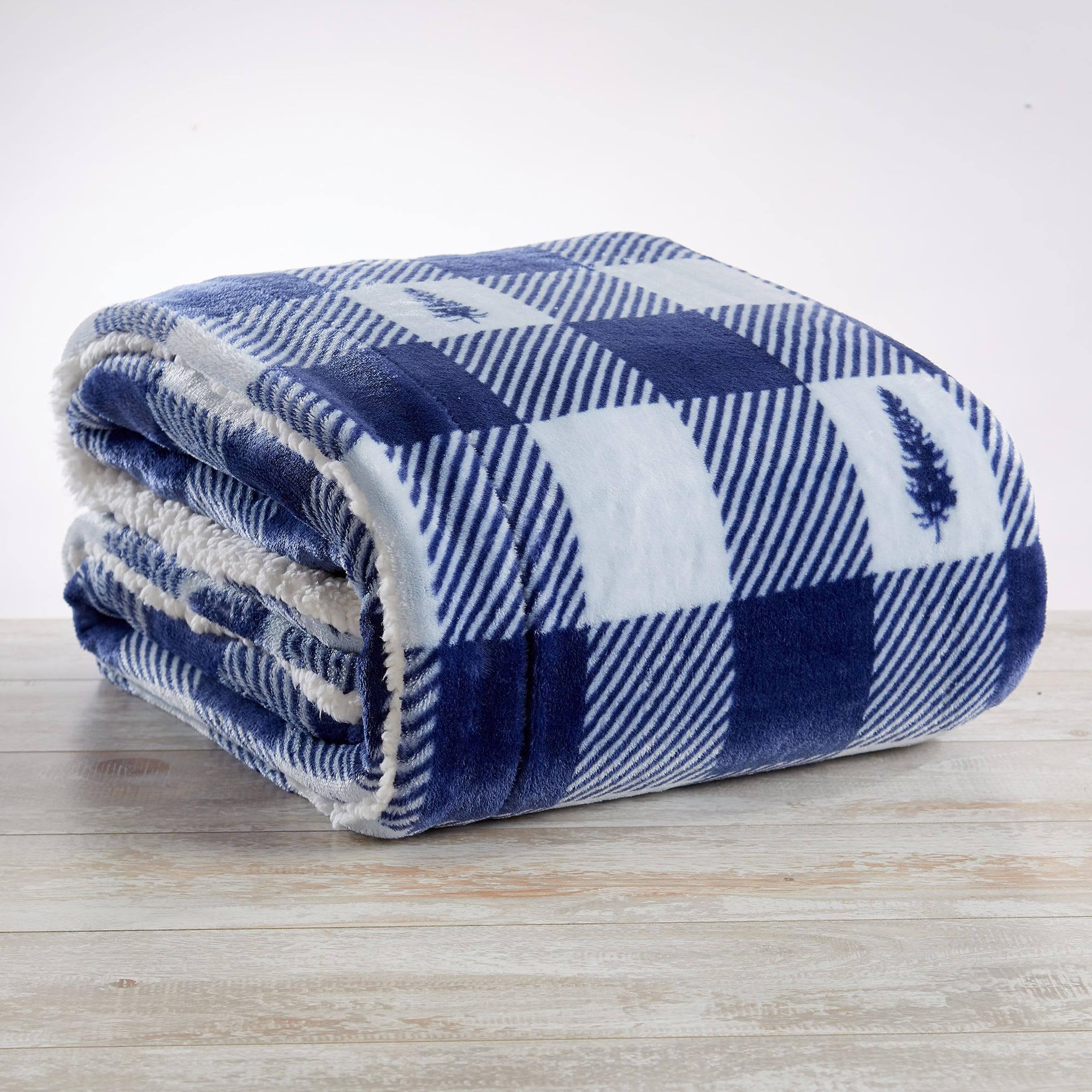 Sherpa Throw Blanket - Hudson Collection - Image 2