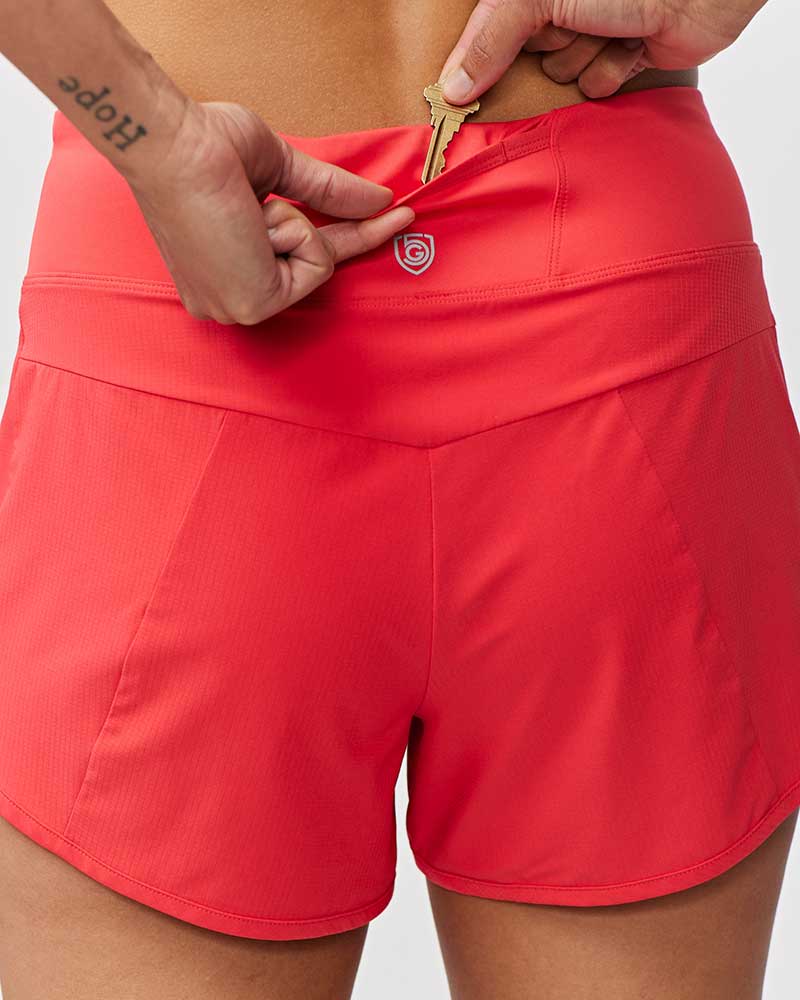 Sheva Women's High Rise Running Shorts - Image 22
