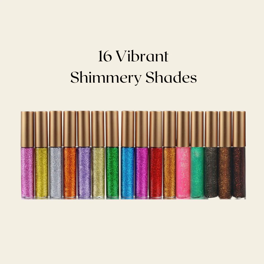Shimmer & Shine Glitter Eyeliner – Vegan, Allergen-Free, Long-Wearing - Image 8