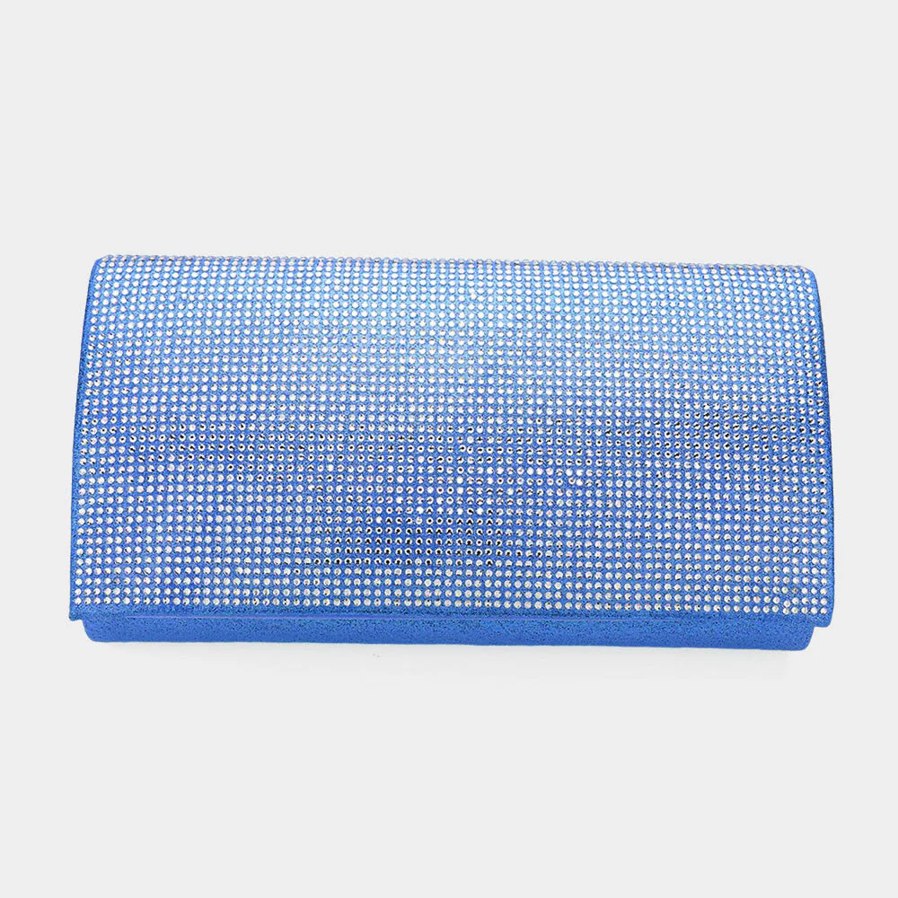Shimmery Evening Clutch Bag - Image 18